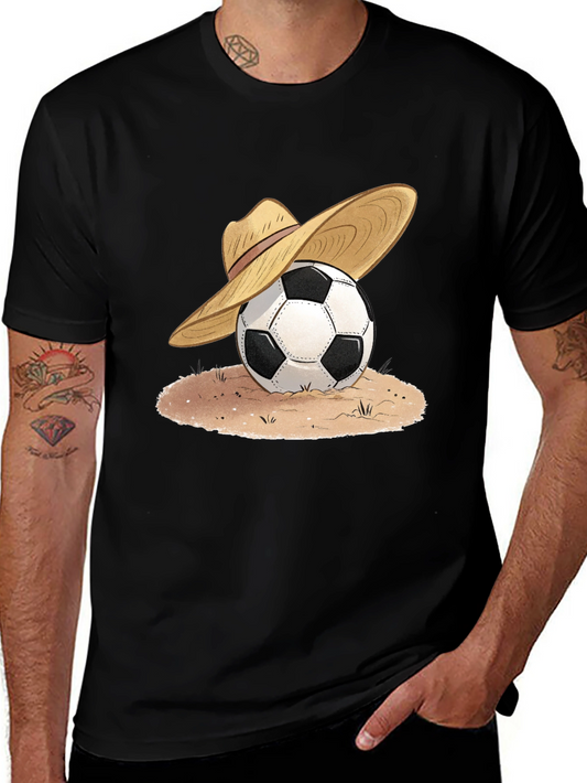 Soccer Ball Sombrero Graphic Tee