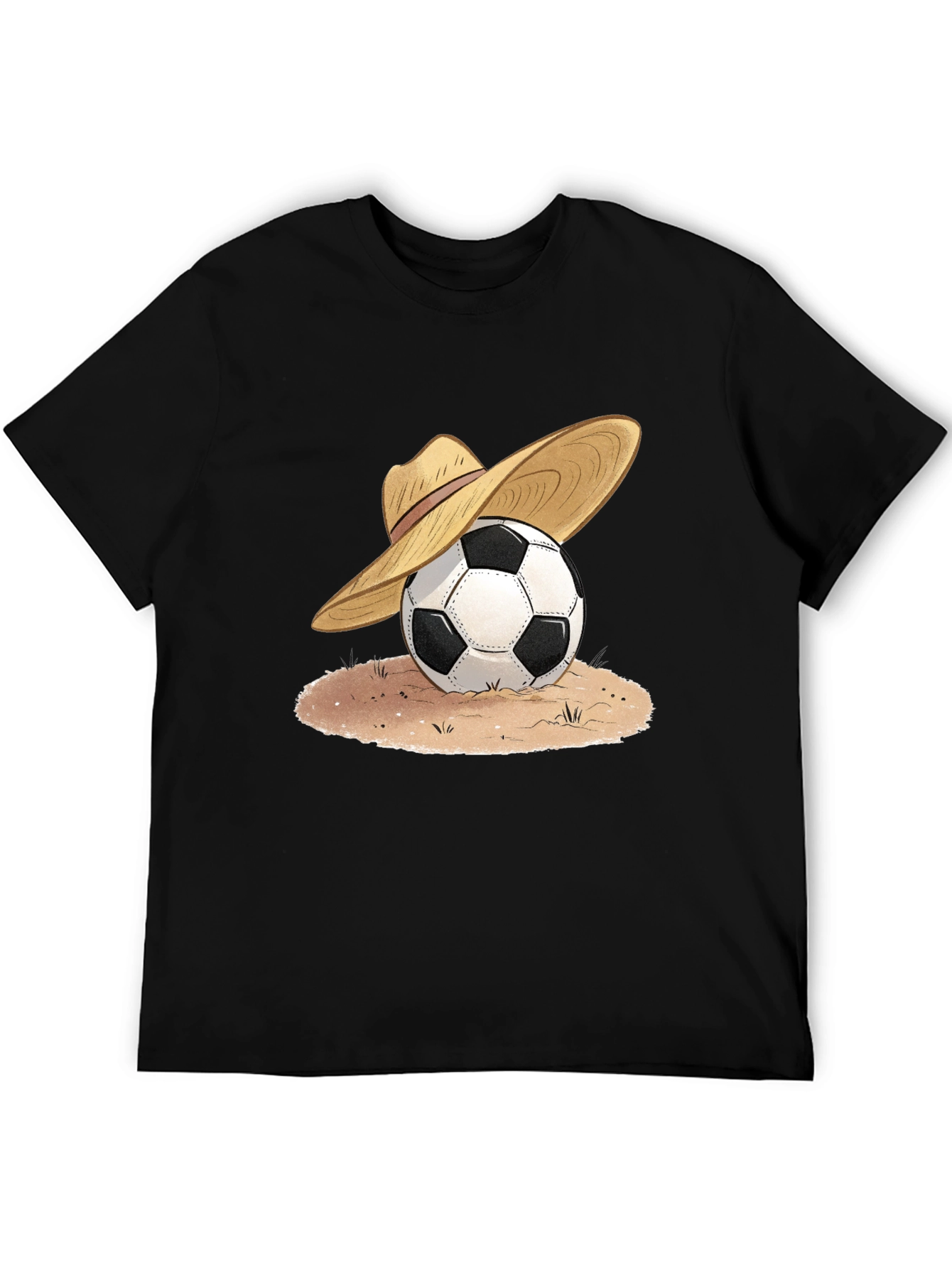 Soccer Ball Sombrero Graphic Tee