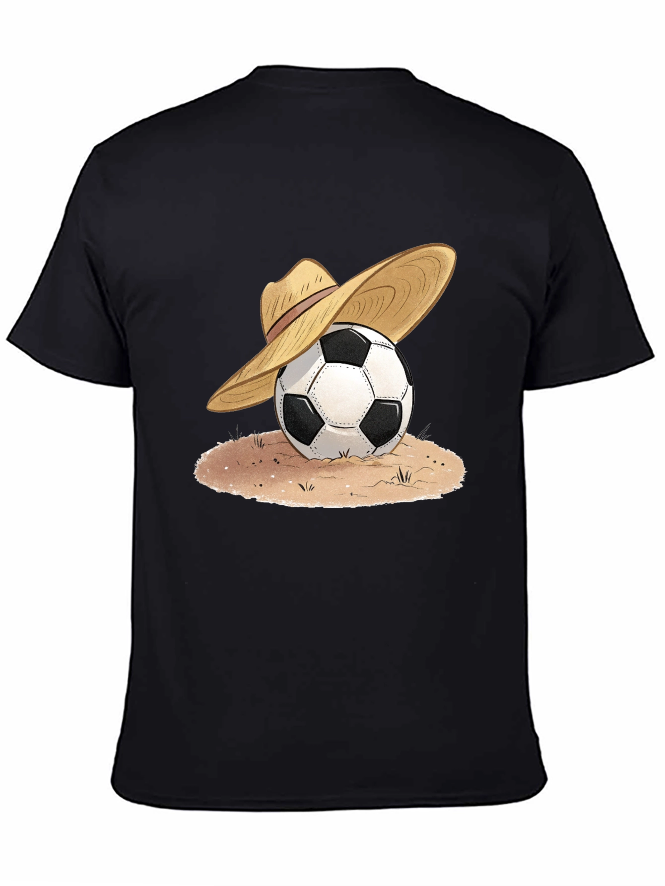 Soccer Ball Sombrero Graphic Tee