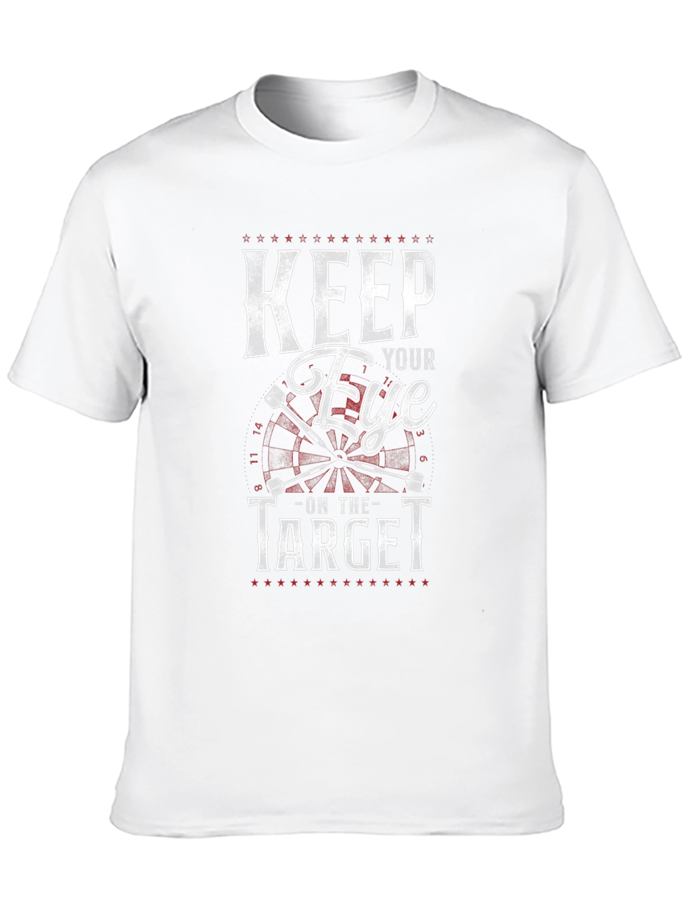 Keep Your Eye on the Target Black T-Shirt