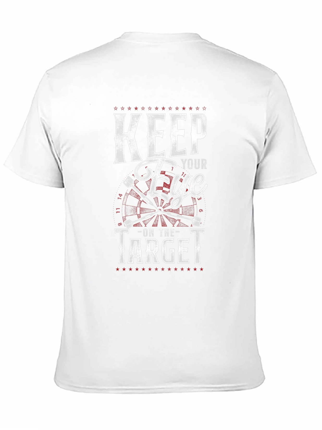 Keep Your Eye on the Target Black T-Shirt