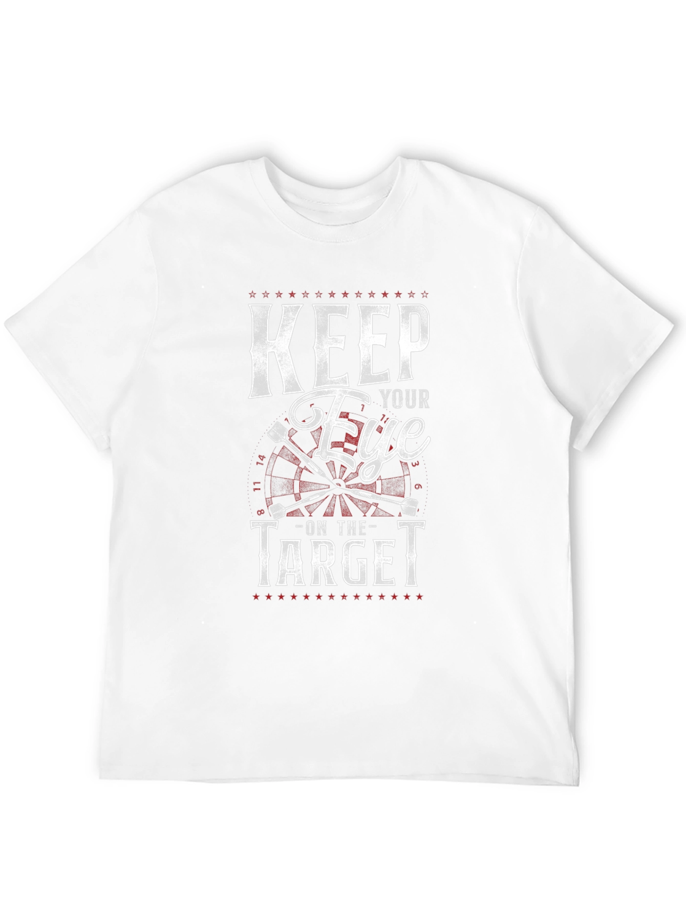 Keep Your Eye on the Target Black T-Shirt