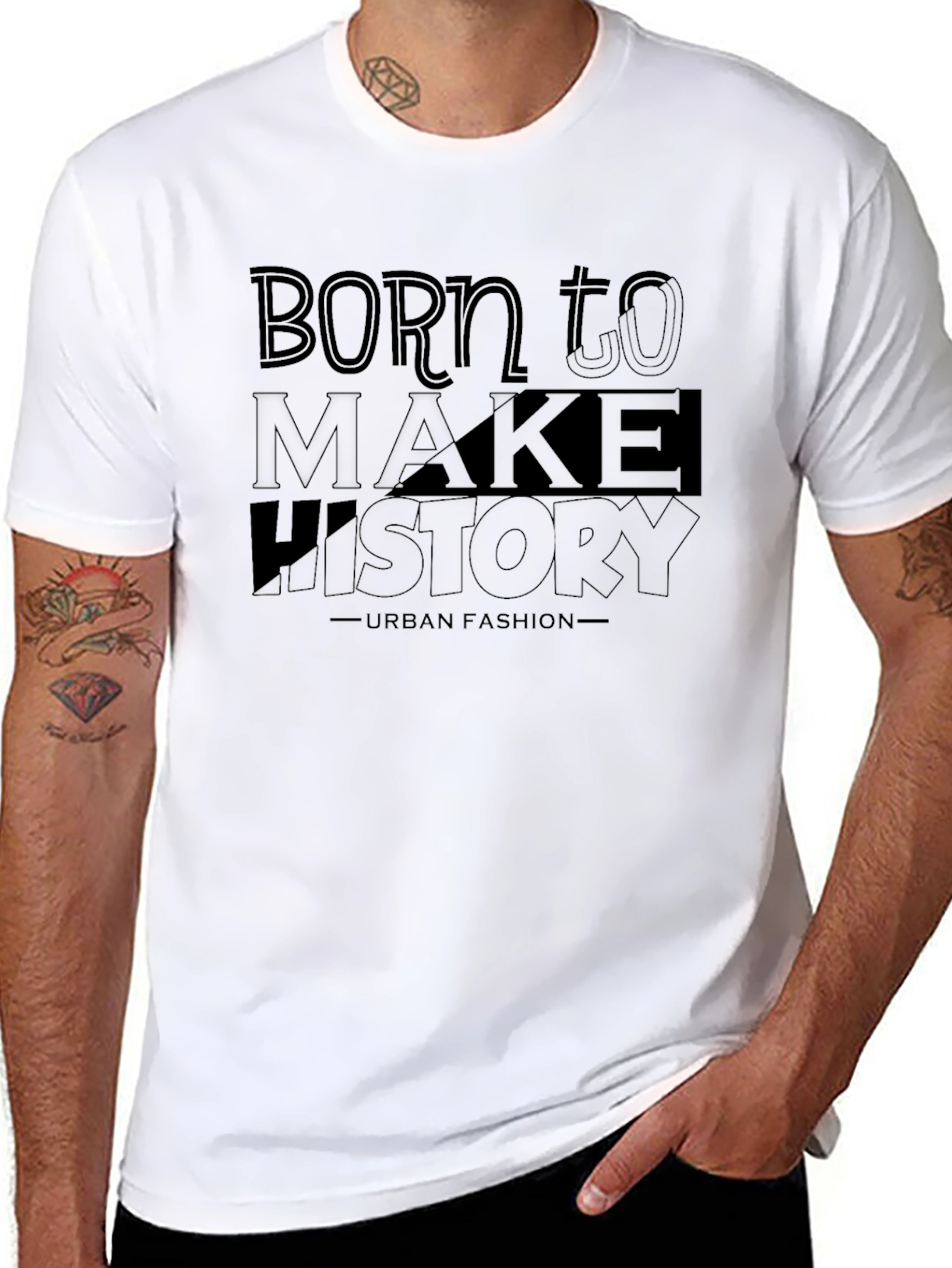 Born to Make History Graphic Tee