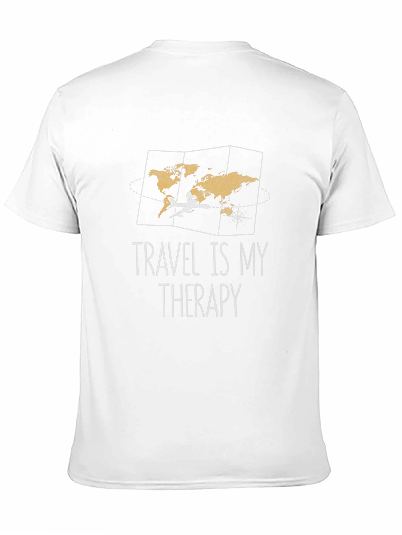 Travel Is My Therapy Graphic T-Shirt