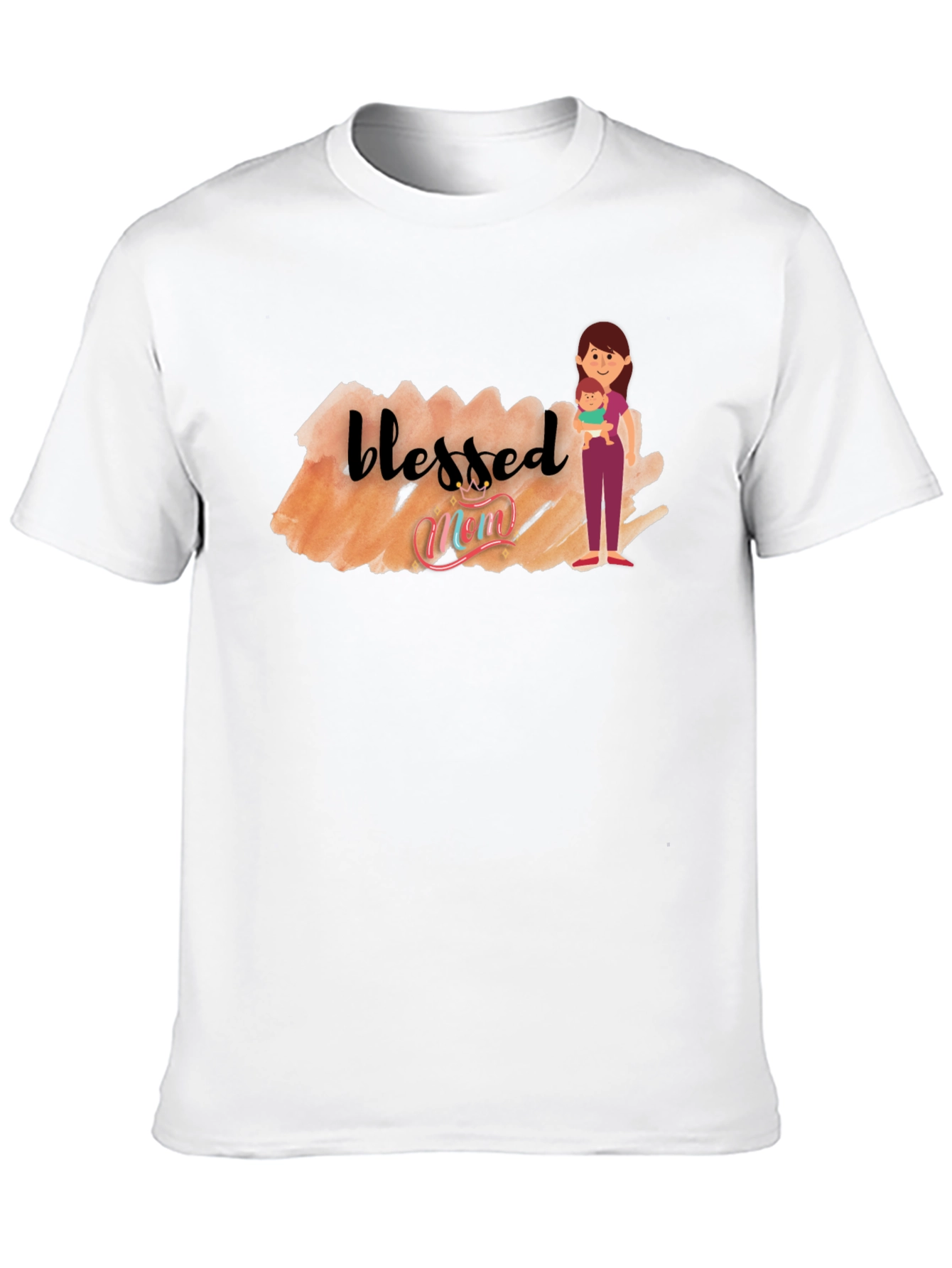 Blessed Mom Graphic T-Shirt