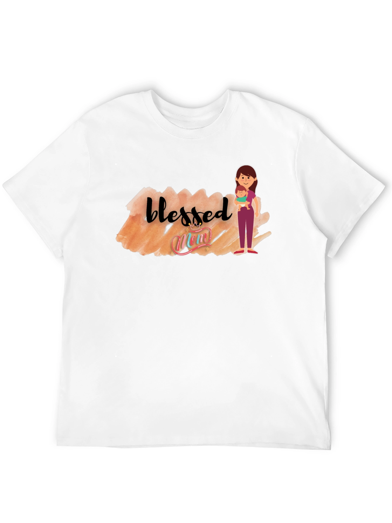 Blessed Mom Graphic T-Shirt