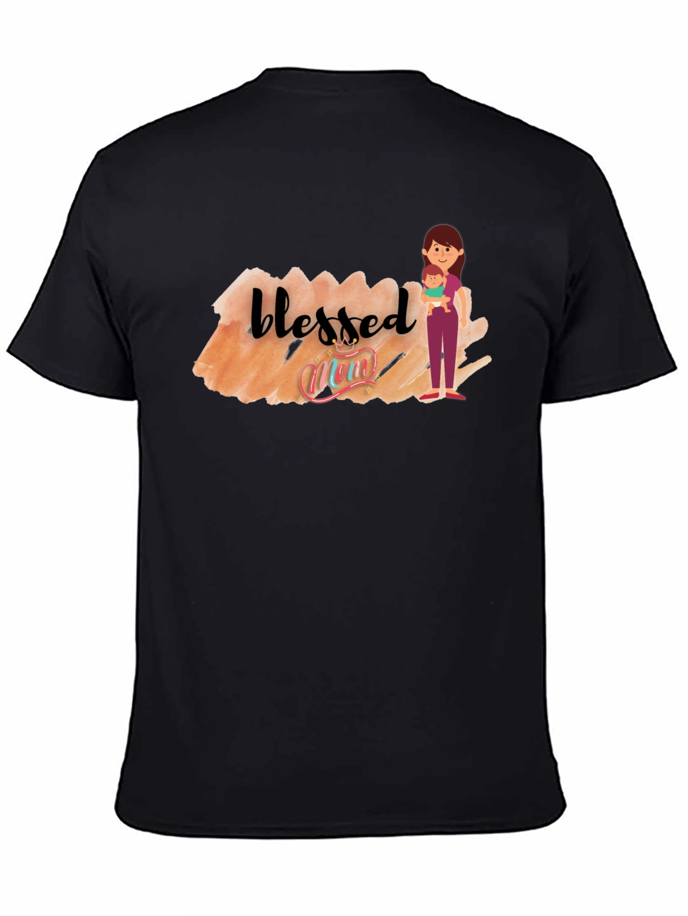 Blessed Mom Graphic T-Shirt