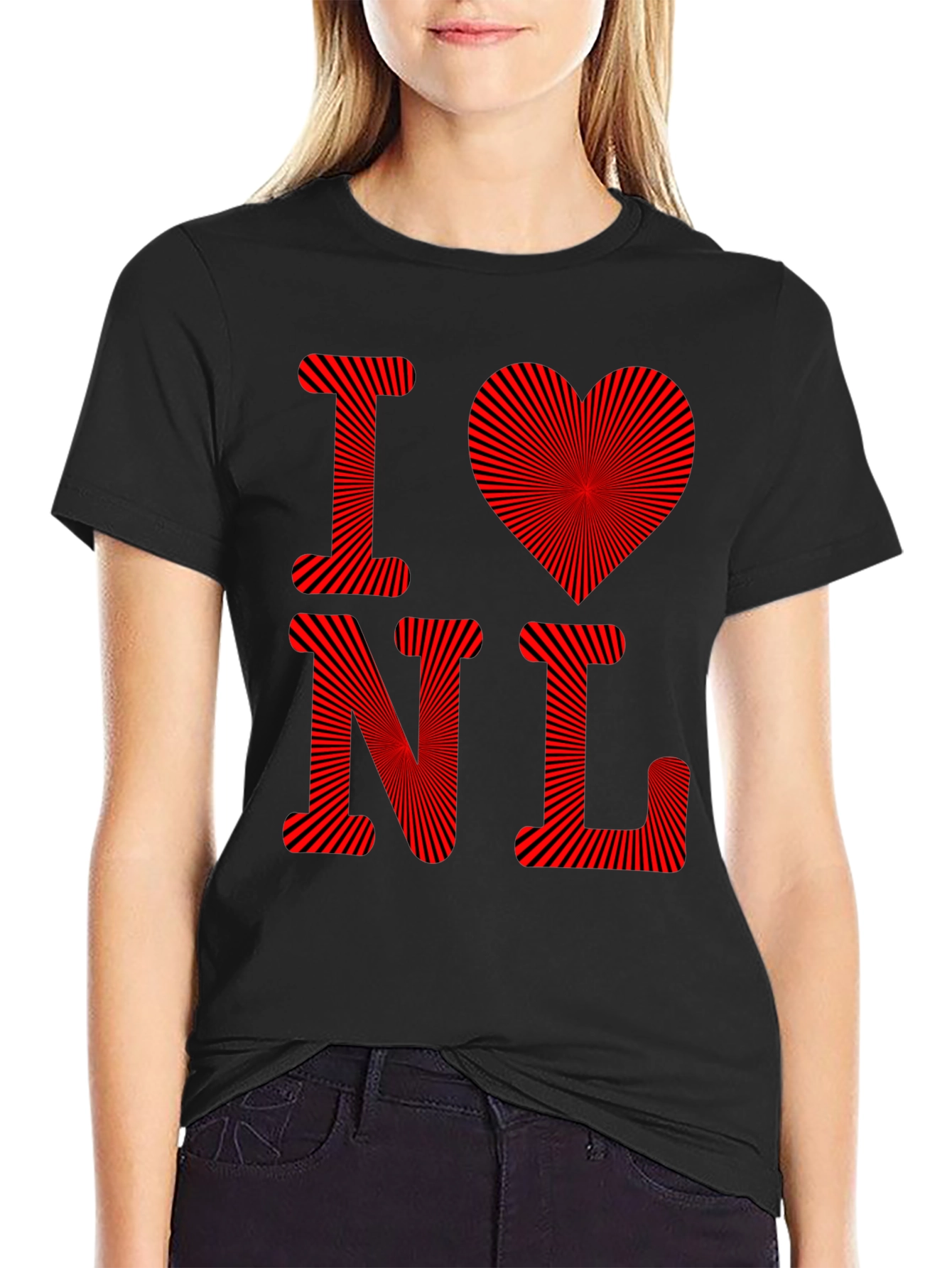 I Love NL T-Shirt - Mens Graphic Tee
