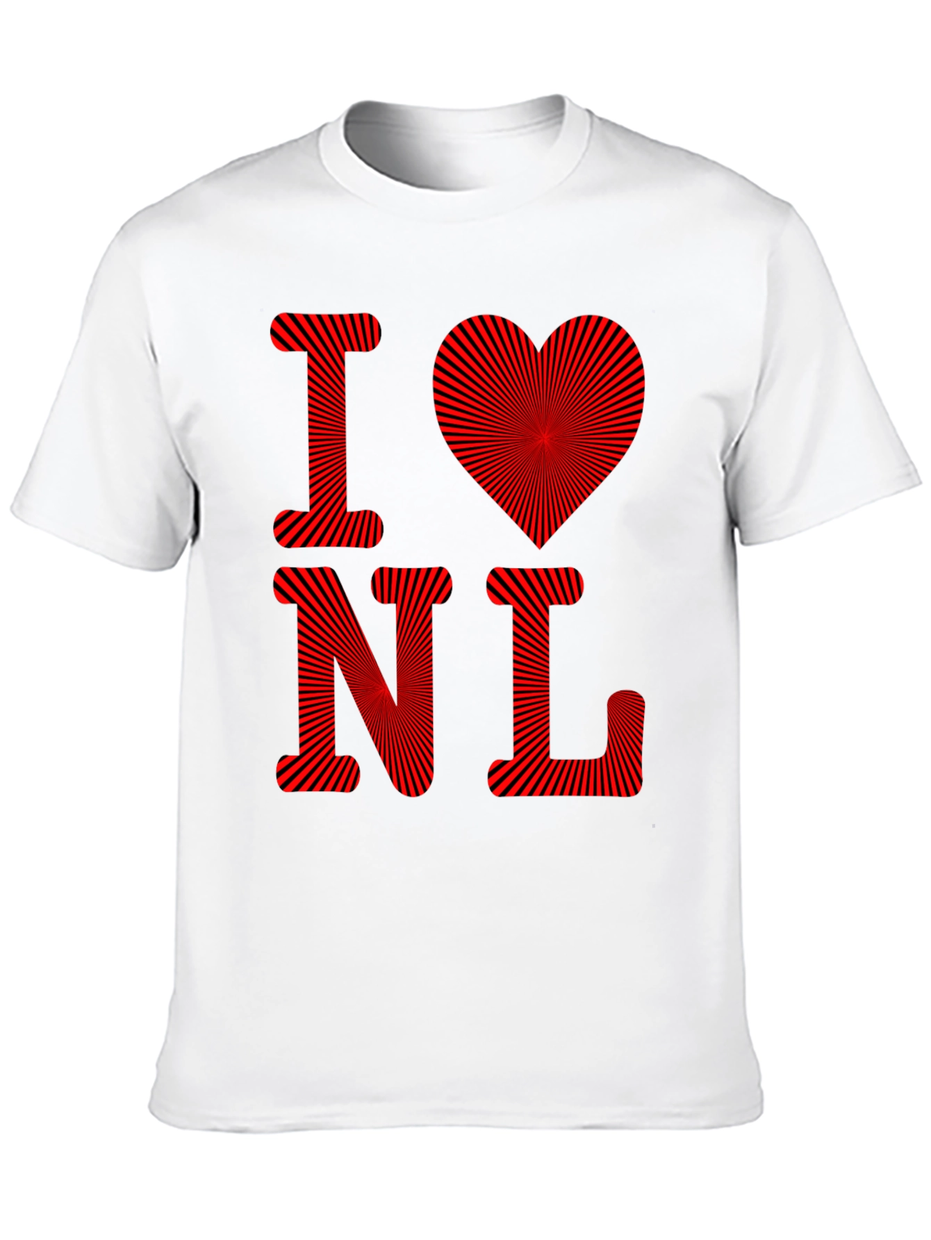 I Love NL T-Shirt - Mens Graphic Tee