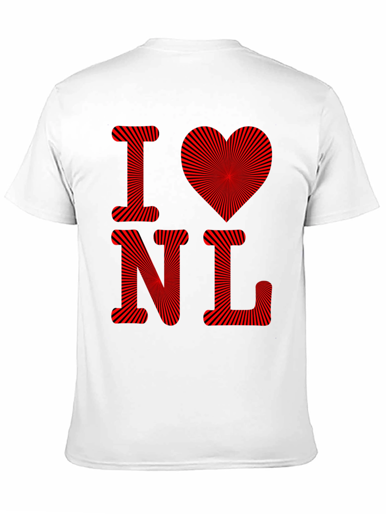 I Love NL T-Shirt - Mens Graphic Tee
