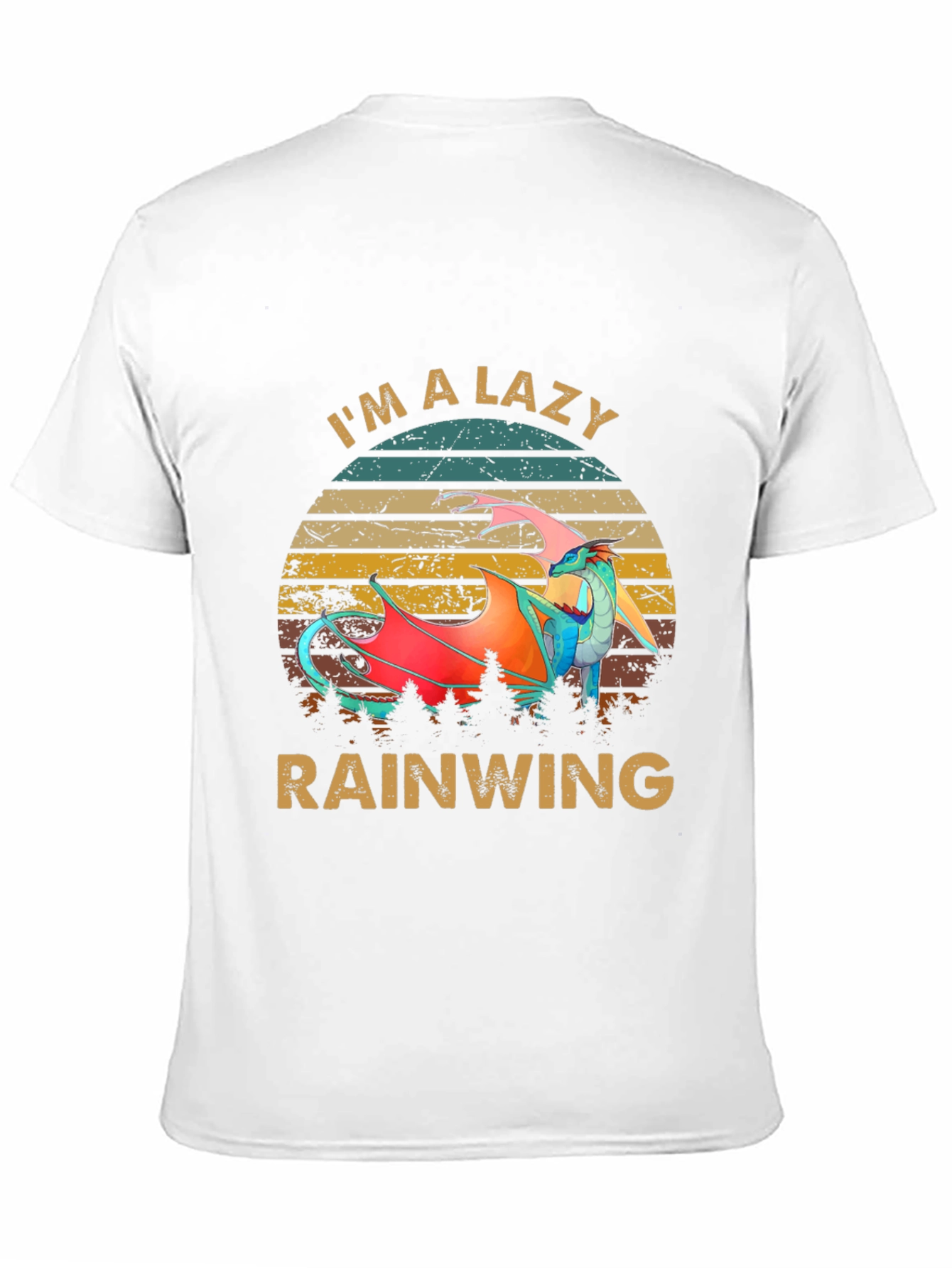 Lazy Rainwing Dragon Graphic Tee