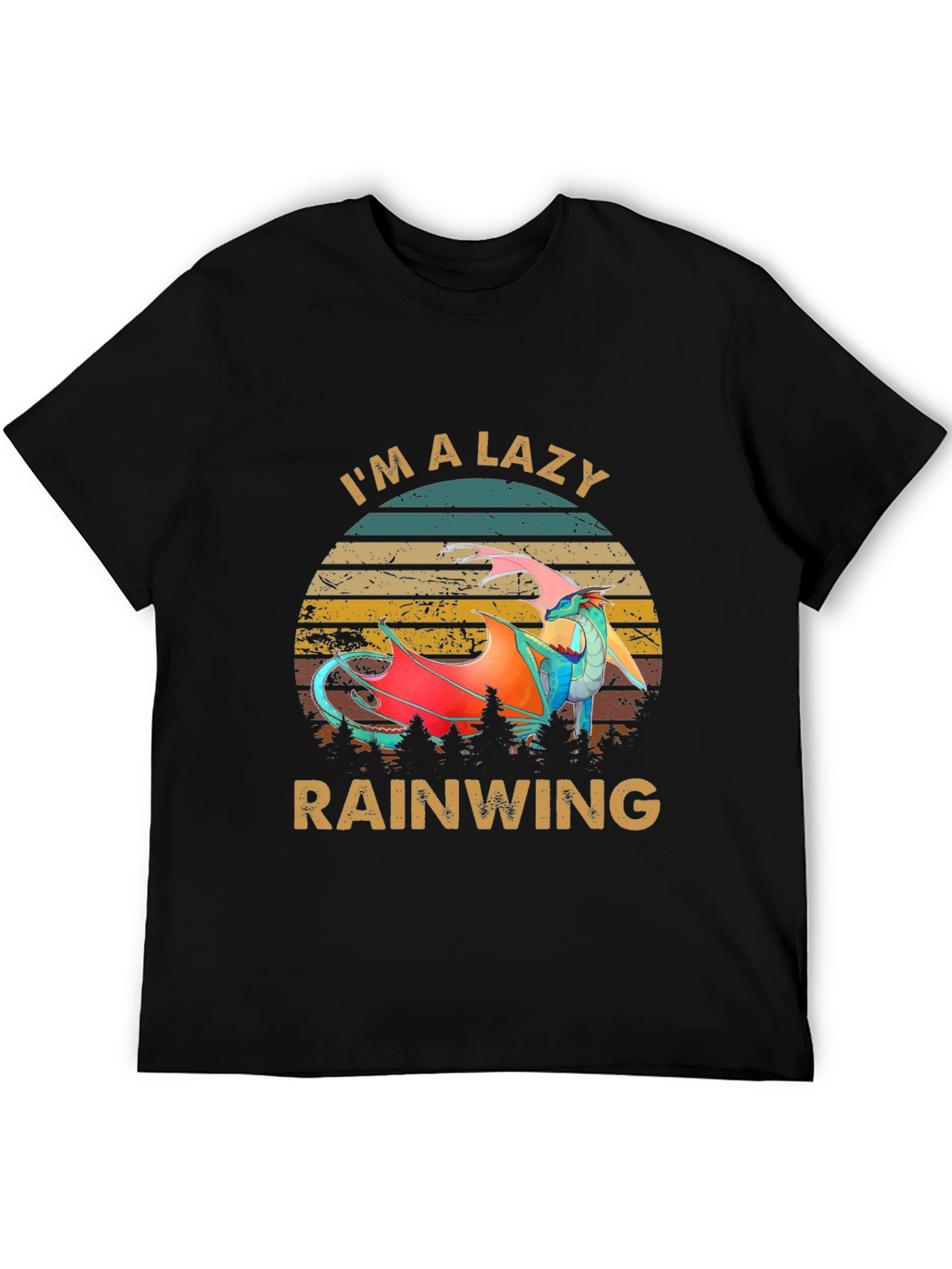 Lazy Rainwing Dragon Graphic Tee