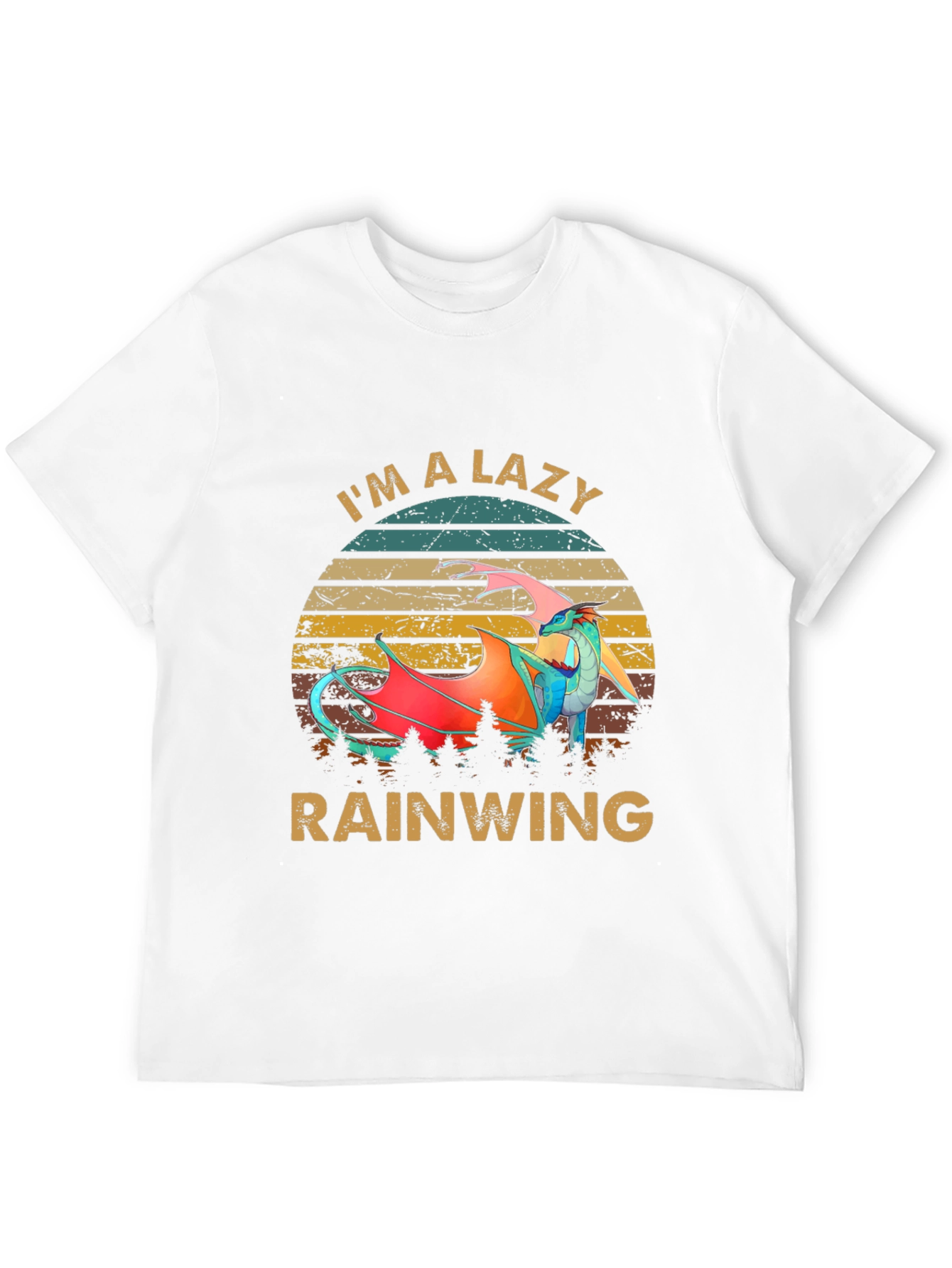 Lazy Rainwing Dragon Graphic Tee
