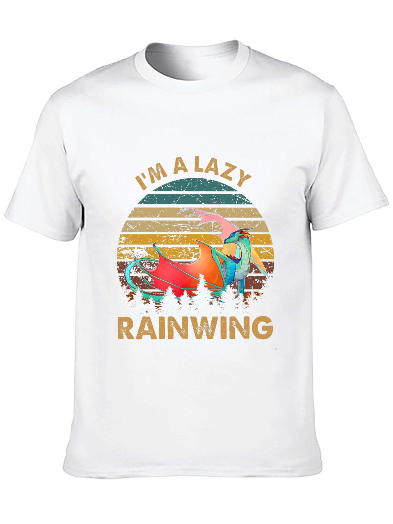 Lazy Rainwing Dragon Graphic Tee