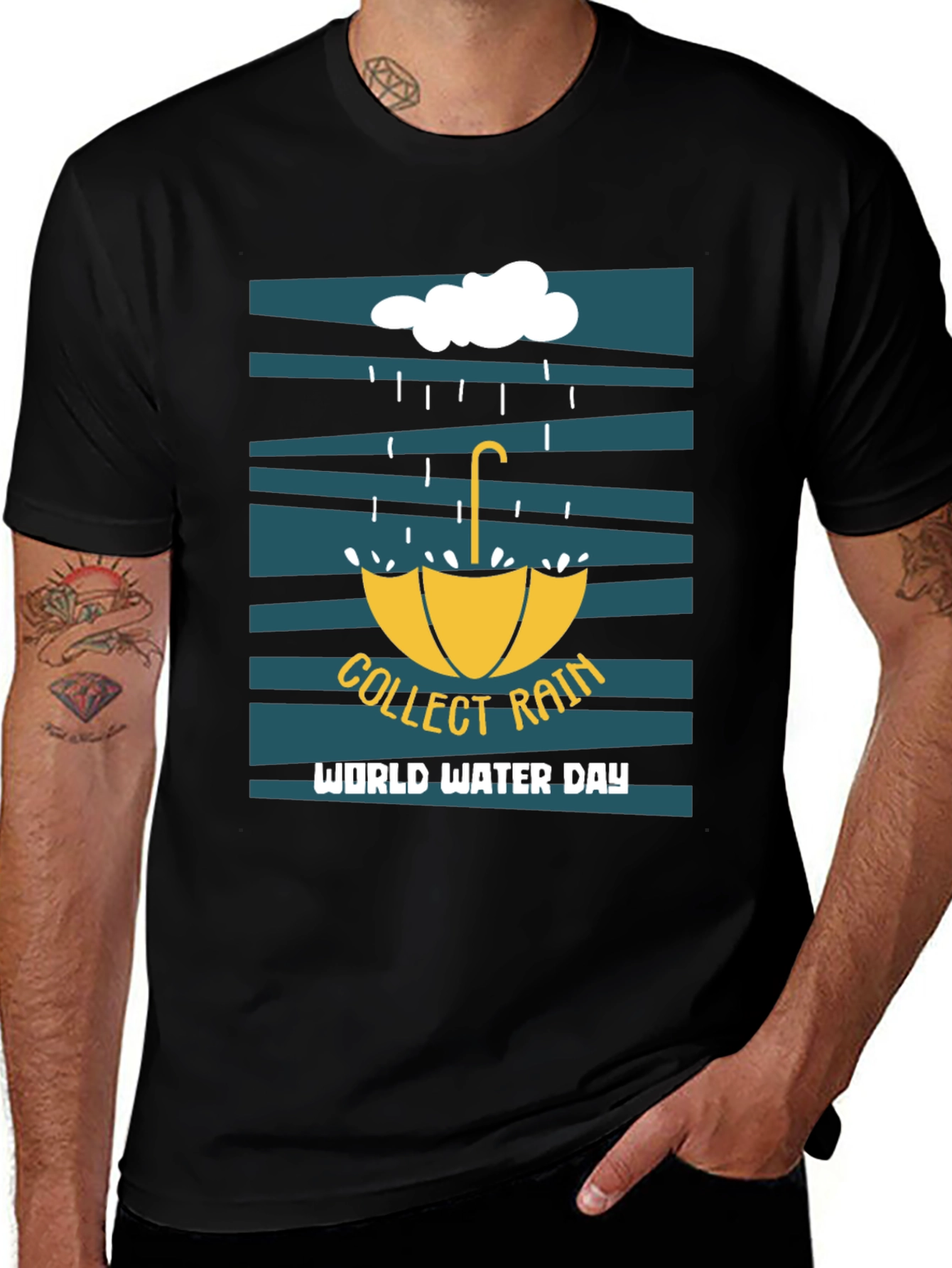 Collect Rain World Water Day T-Shirt