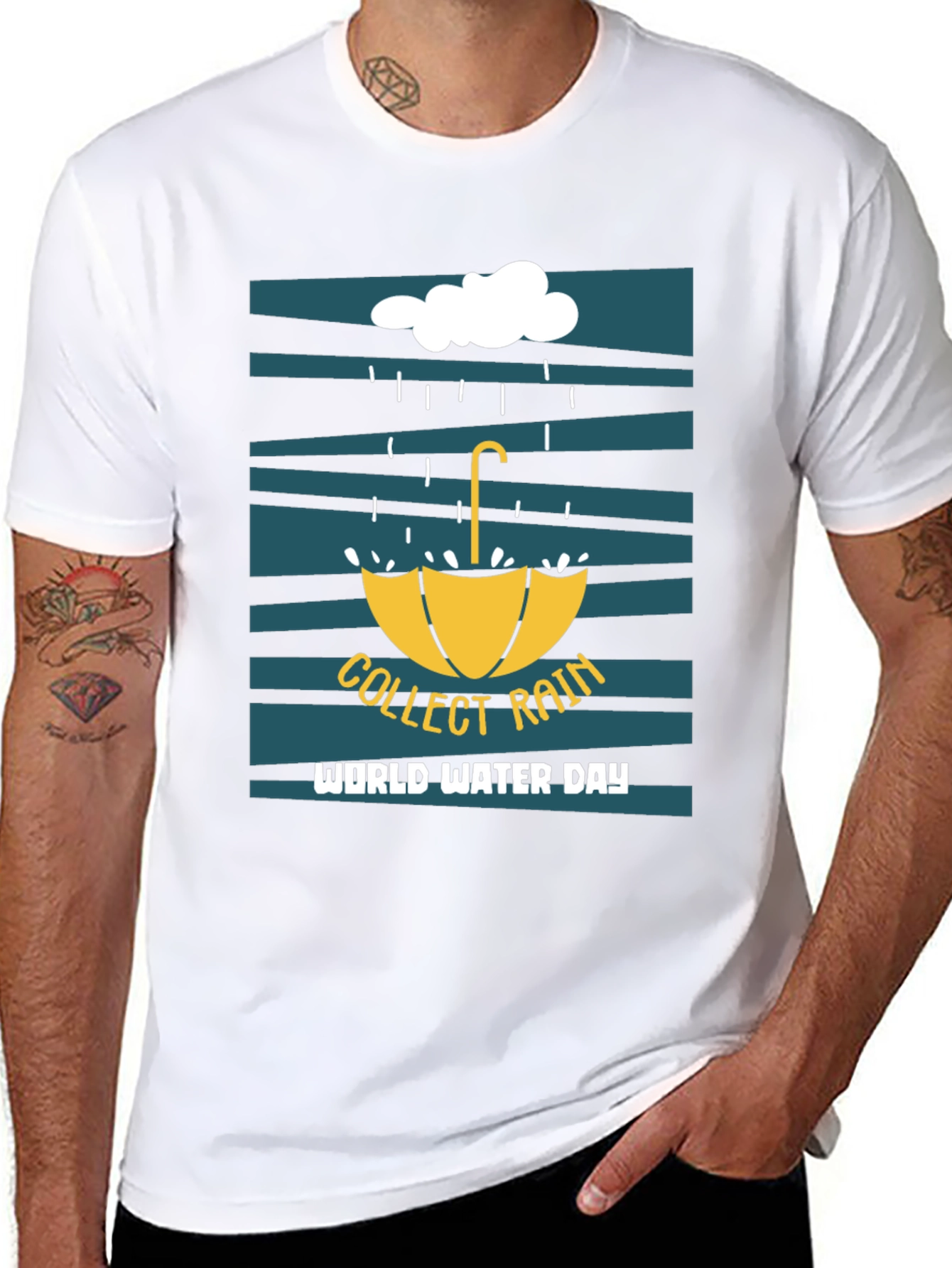 Collect Rain World Water Day T-Shirt