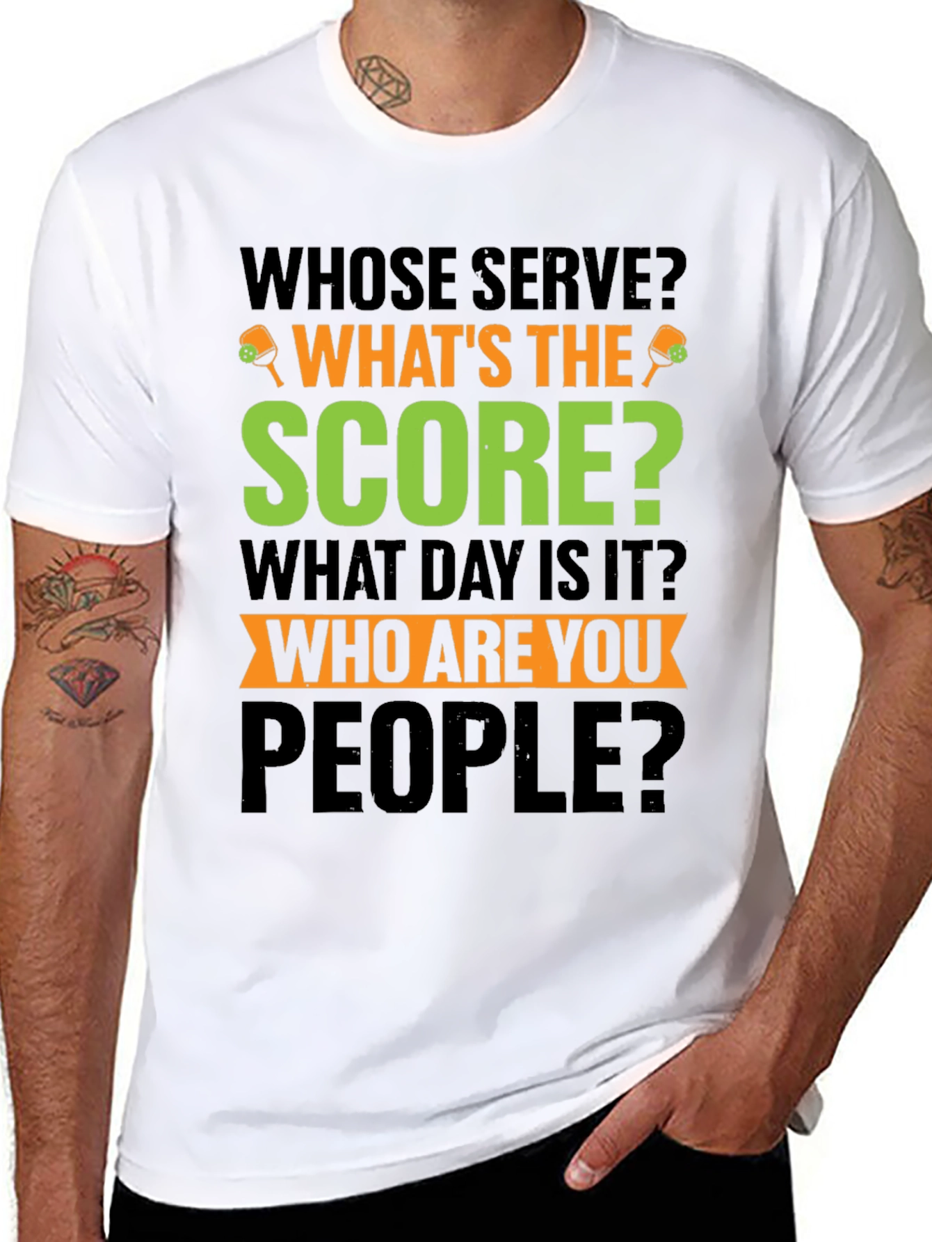 Whose Serve Pickleball T-Shirt