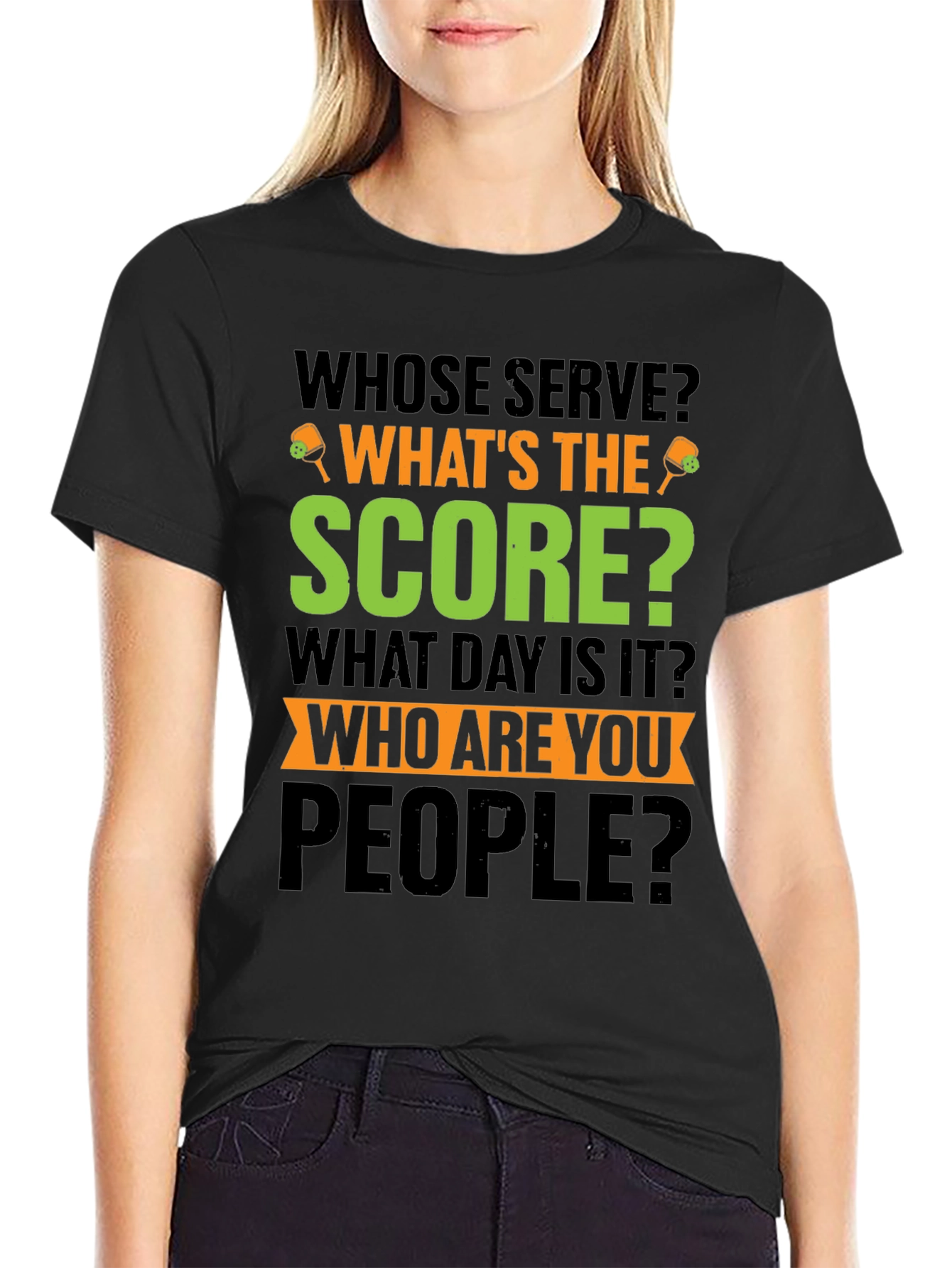 Whose Serve Pickleball T-Shirt