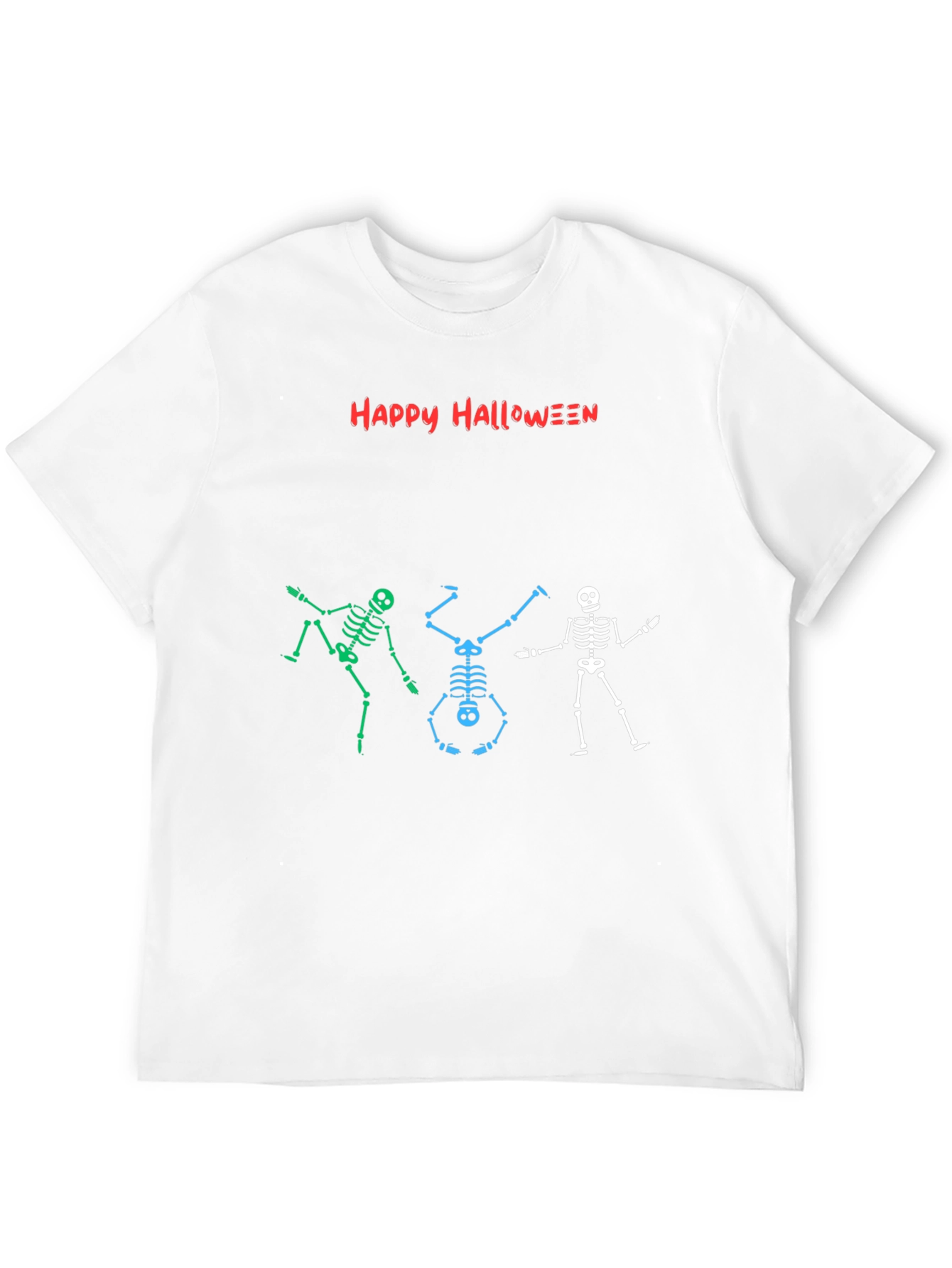 Happy Halloween Skeleton Dance Graphic Tee