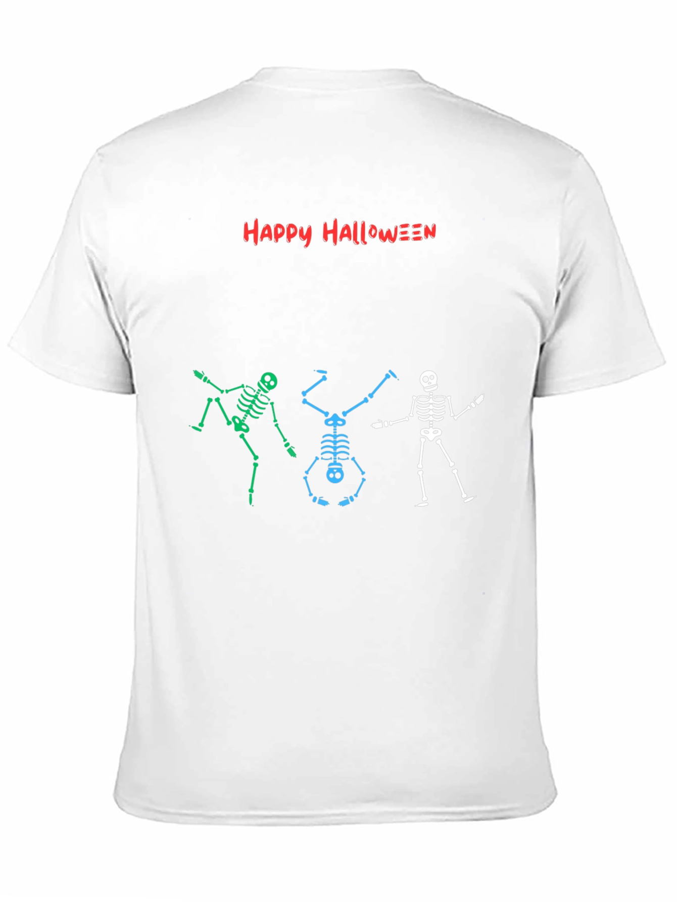 Happy Halloween Skeleton Dance Graphic Tee