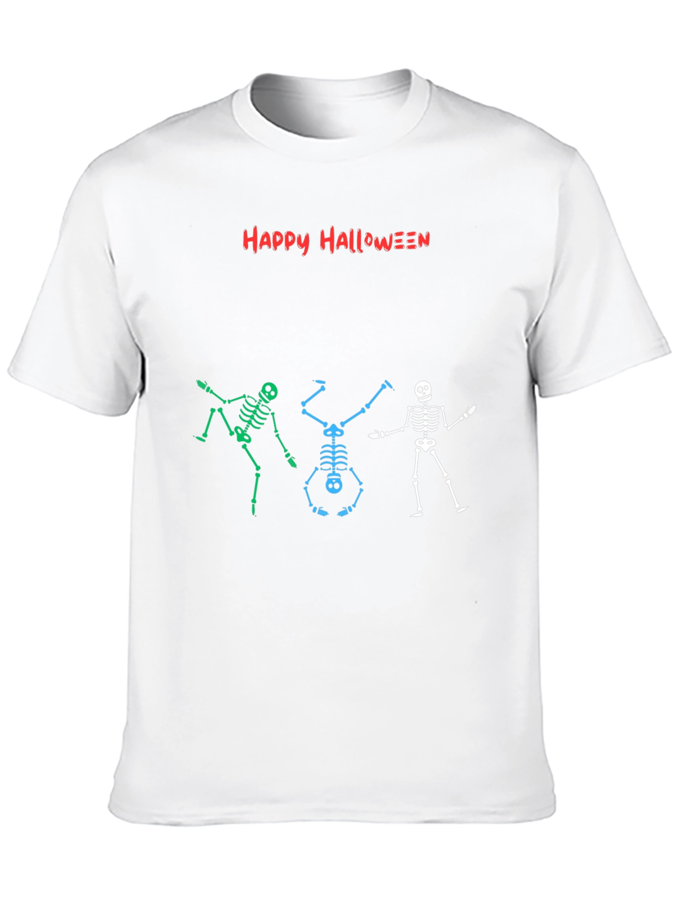 Happy Halloween Skeleton Dance Graphic Tee