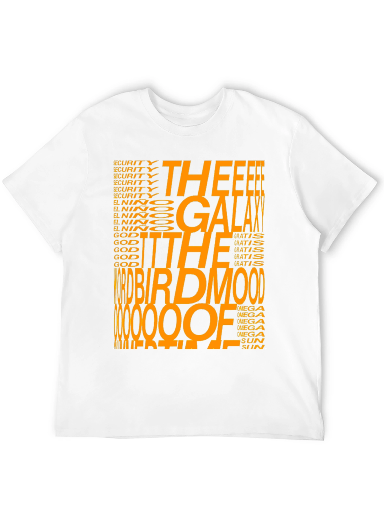 Galaxy Birdmood Graphic Tee - Unisex Black T-Shirt