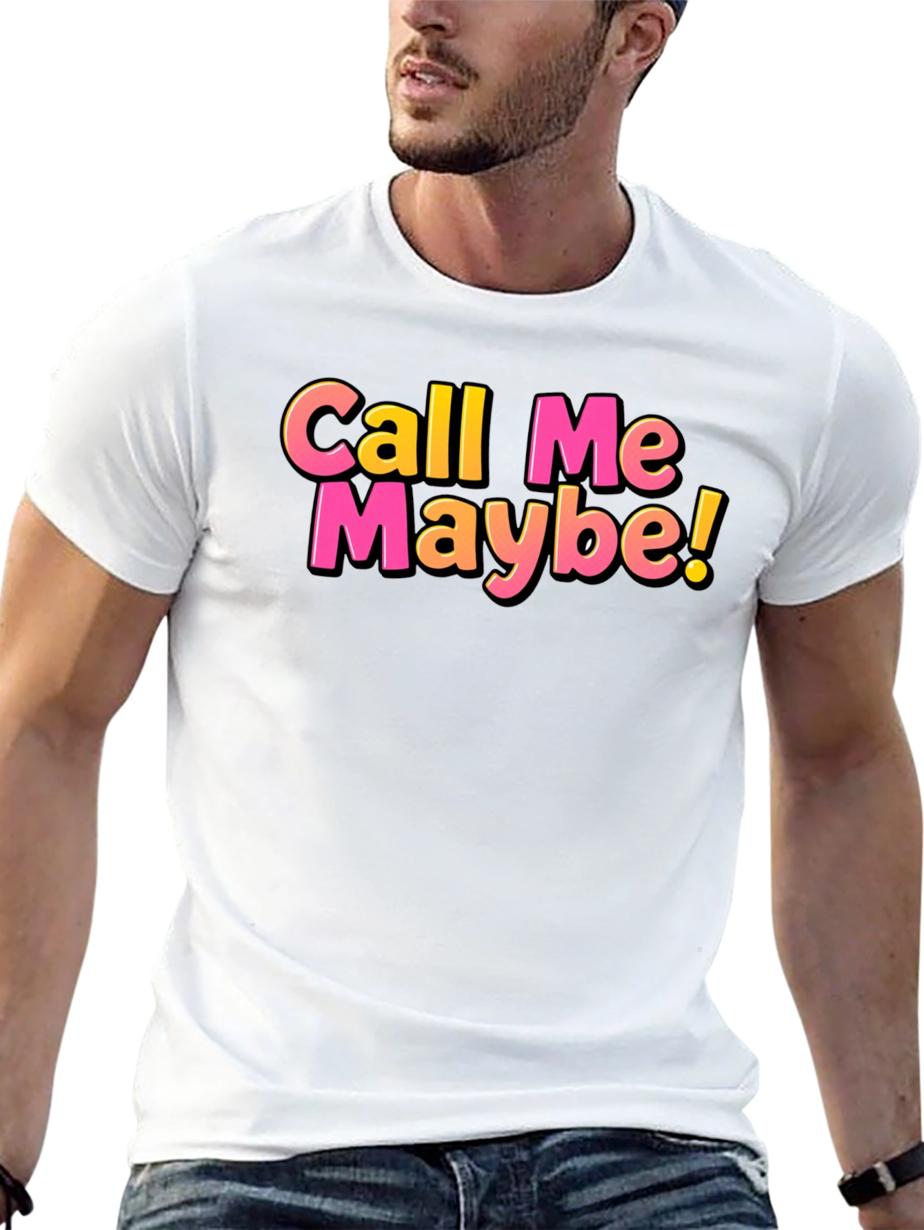 Call Me Maybe Black T-Shirt