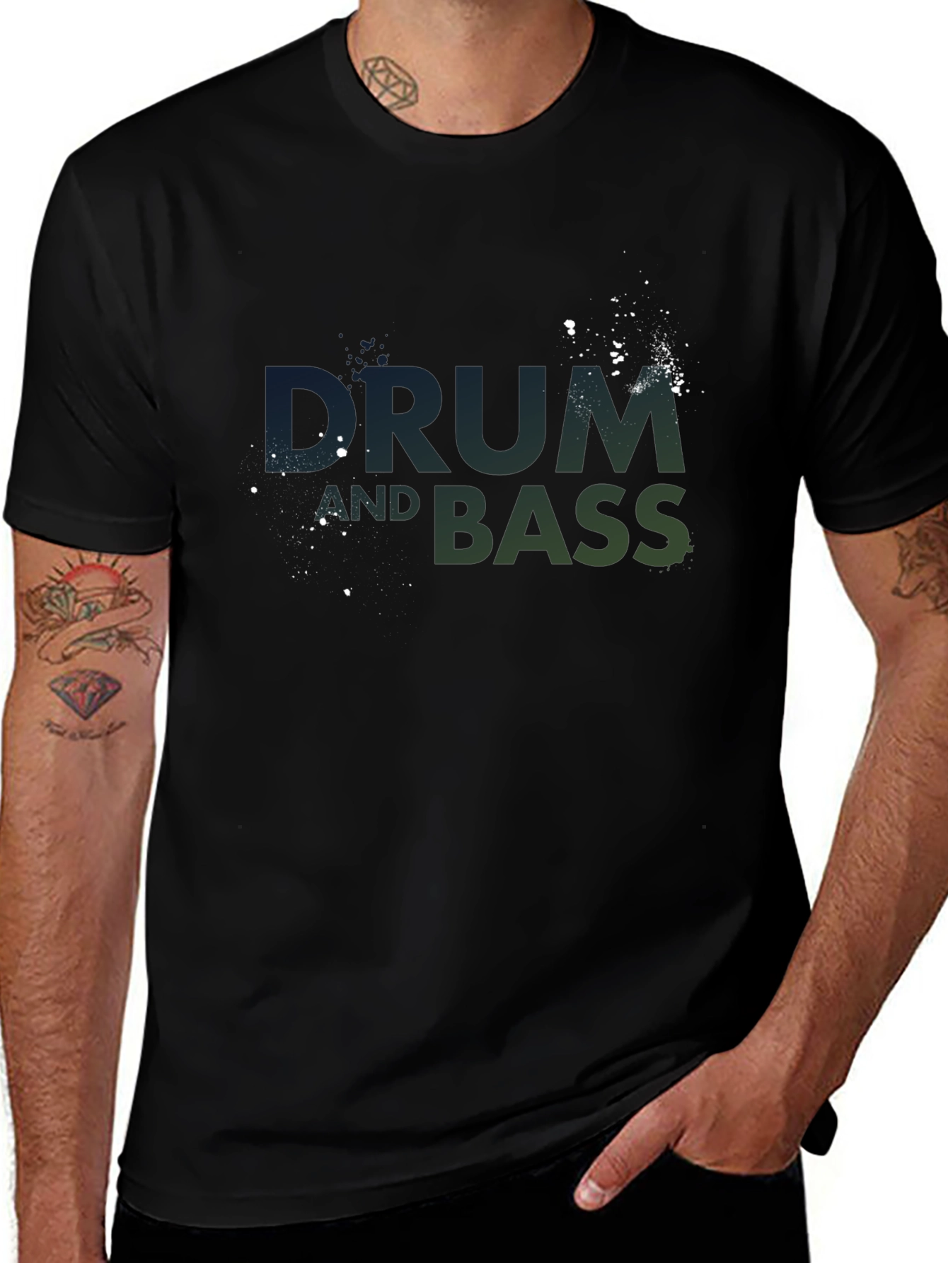Drum and Bass Graphic T-Shirt