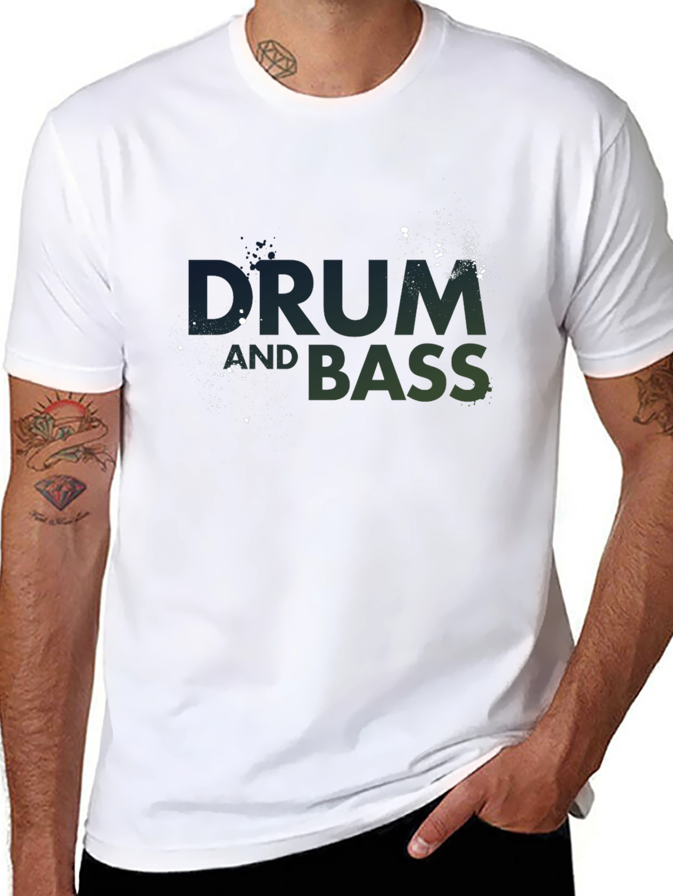 Drum and Bass Graphic T-Shirt