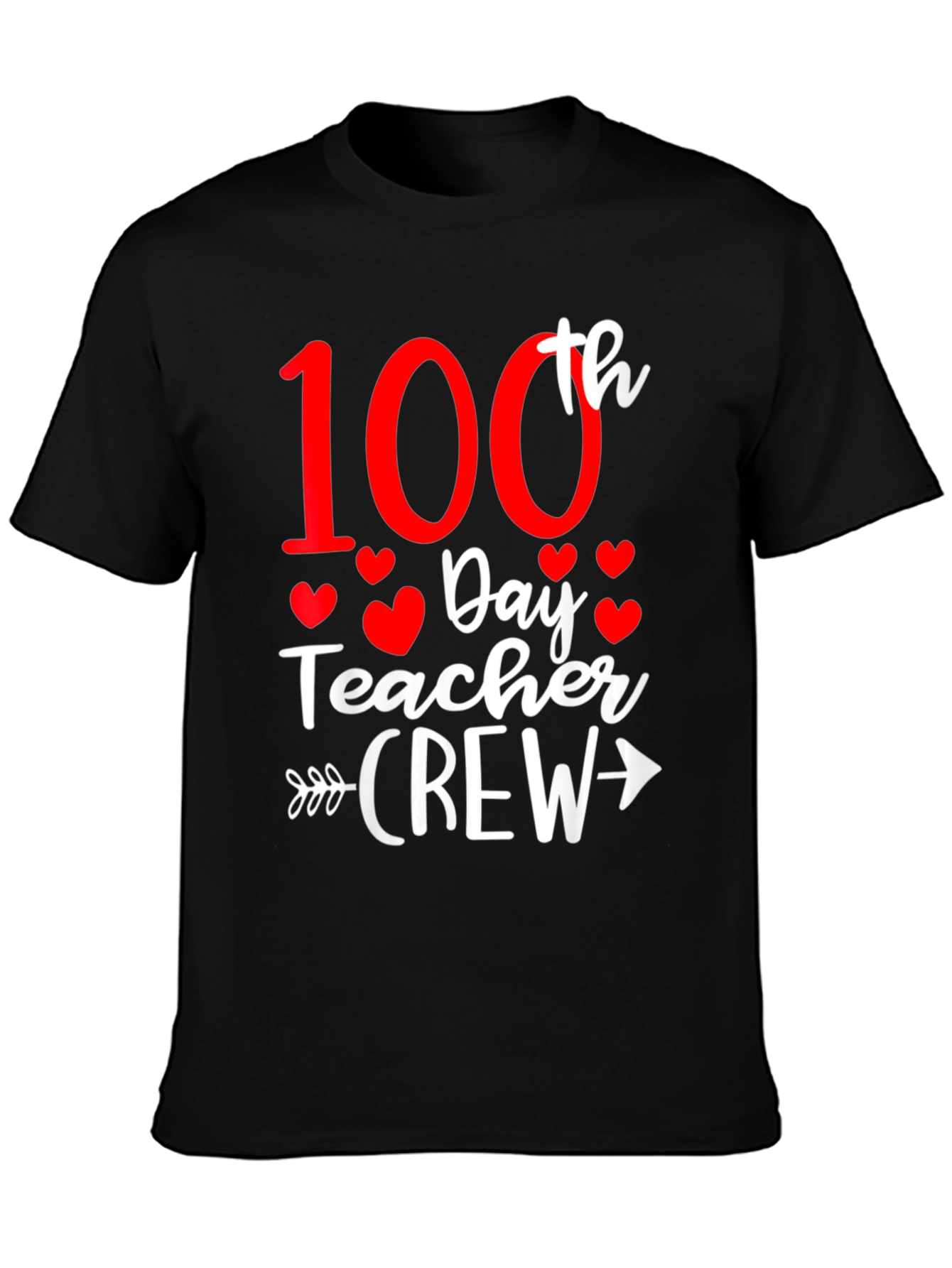 100th Day Teacher Crew T-Shirt