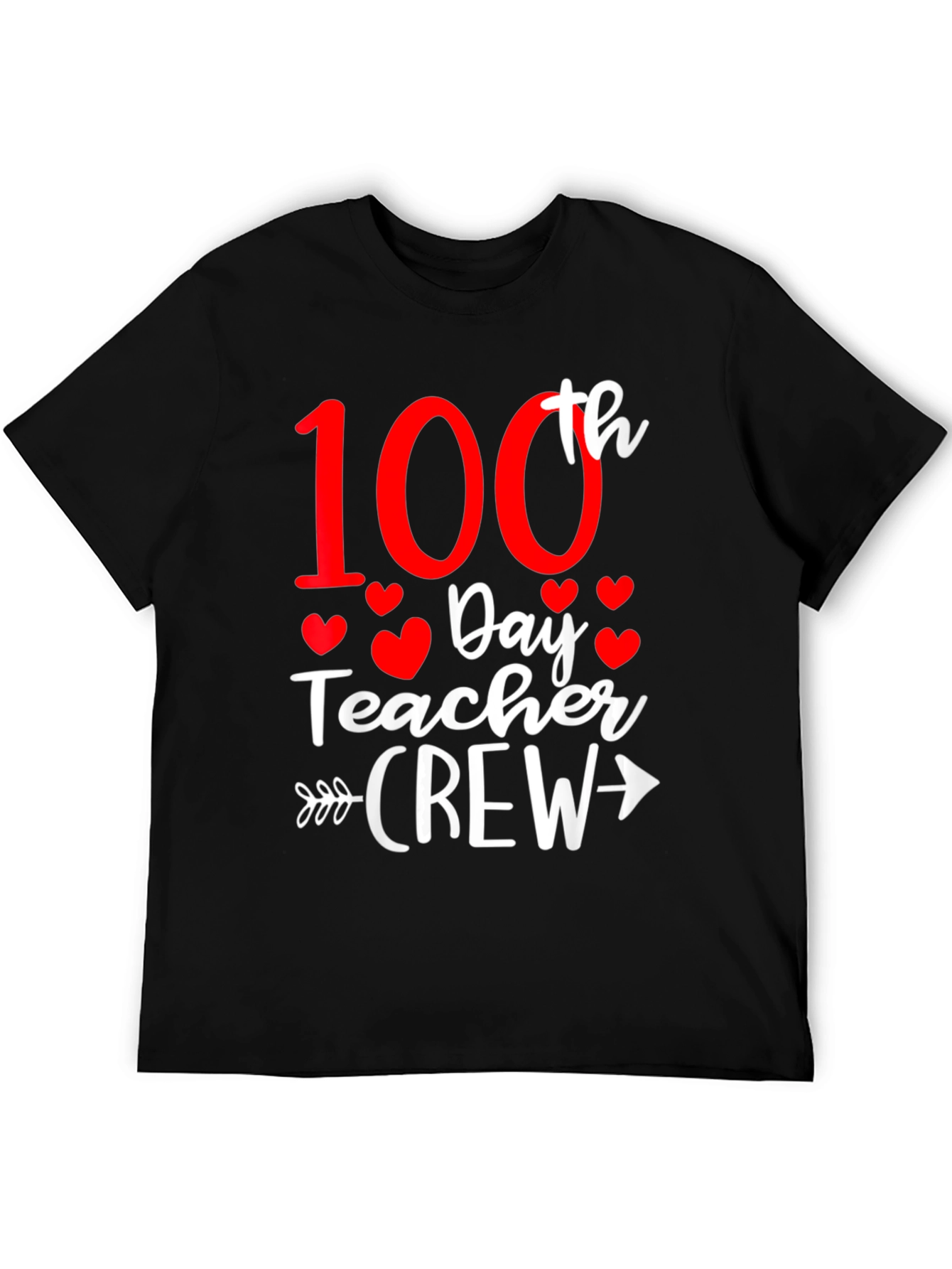 100th Day Teacher Crew T-Shirt