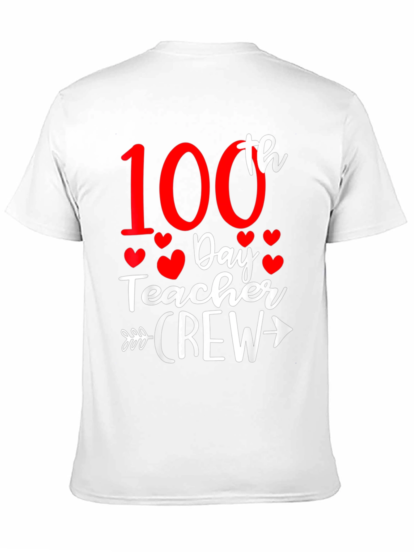 100th Day Teacher Crew T-Shirt
