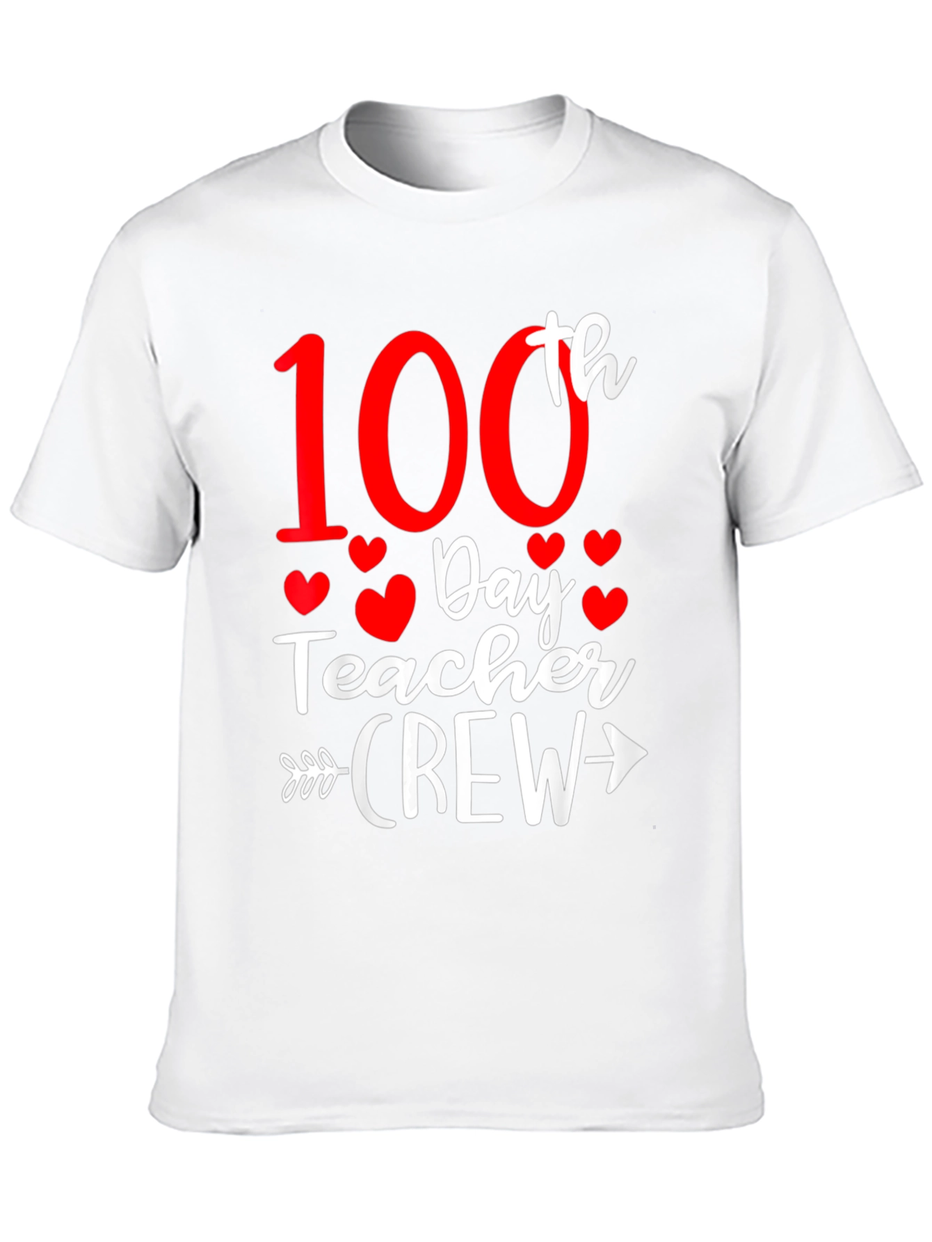 100th Day Teacher Crew T-Shirt