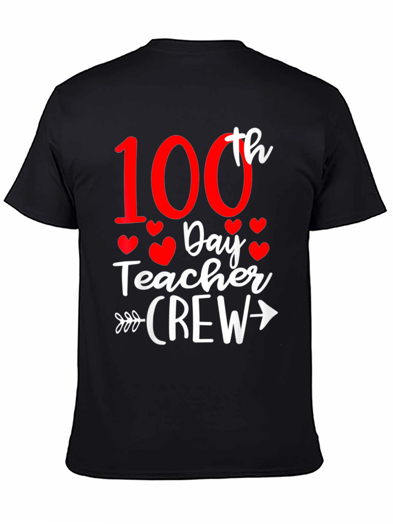 100th Day Teacher Crew T-Shirt