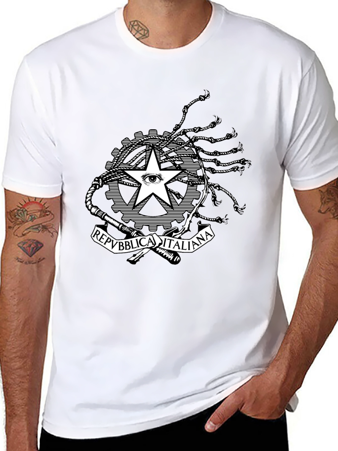 Italian Republic Emblem T-Shirt