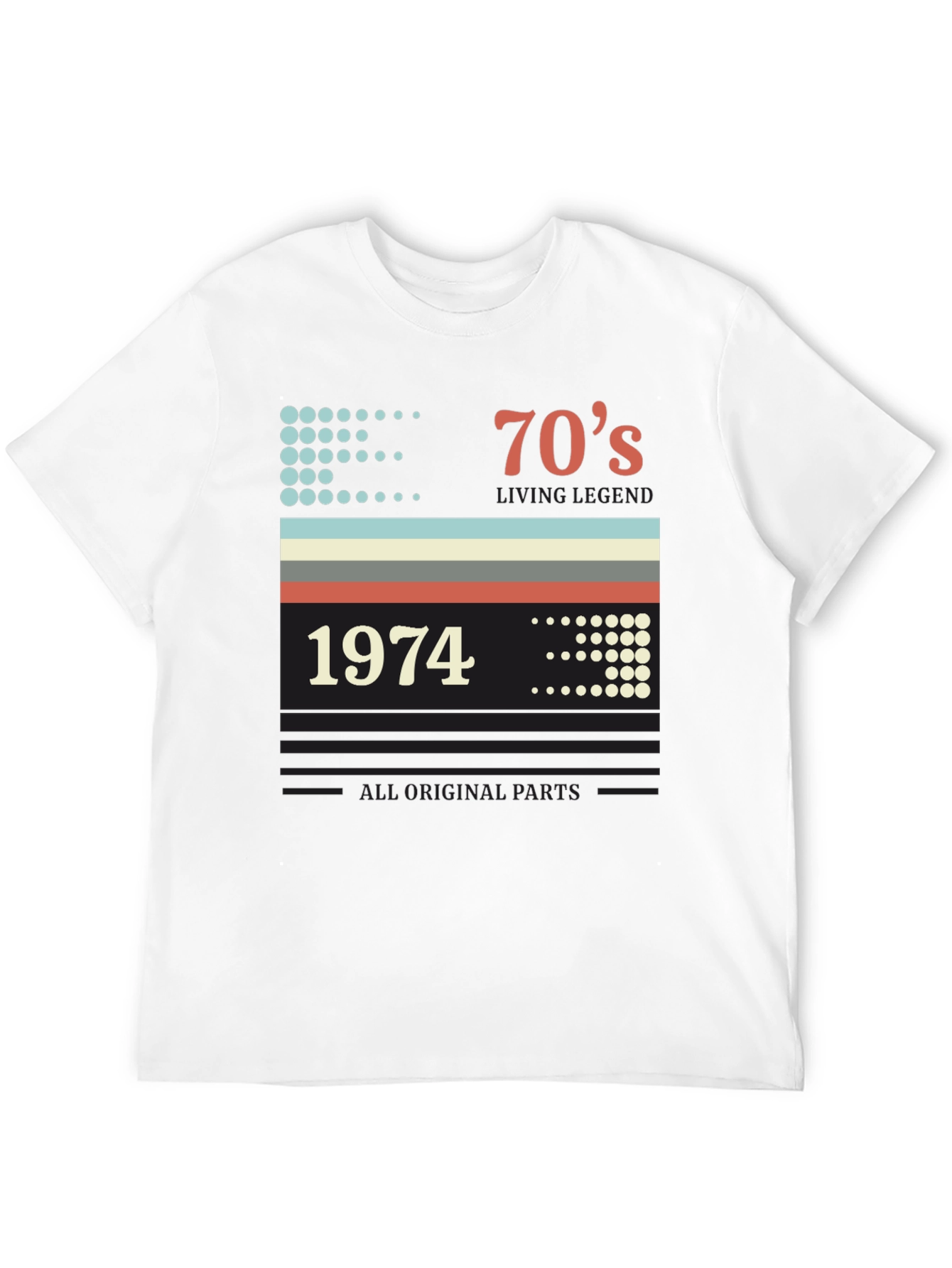 Retro 1974 Living Legend T-Shirt
