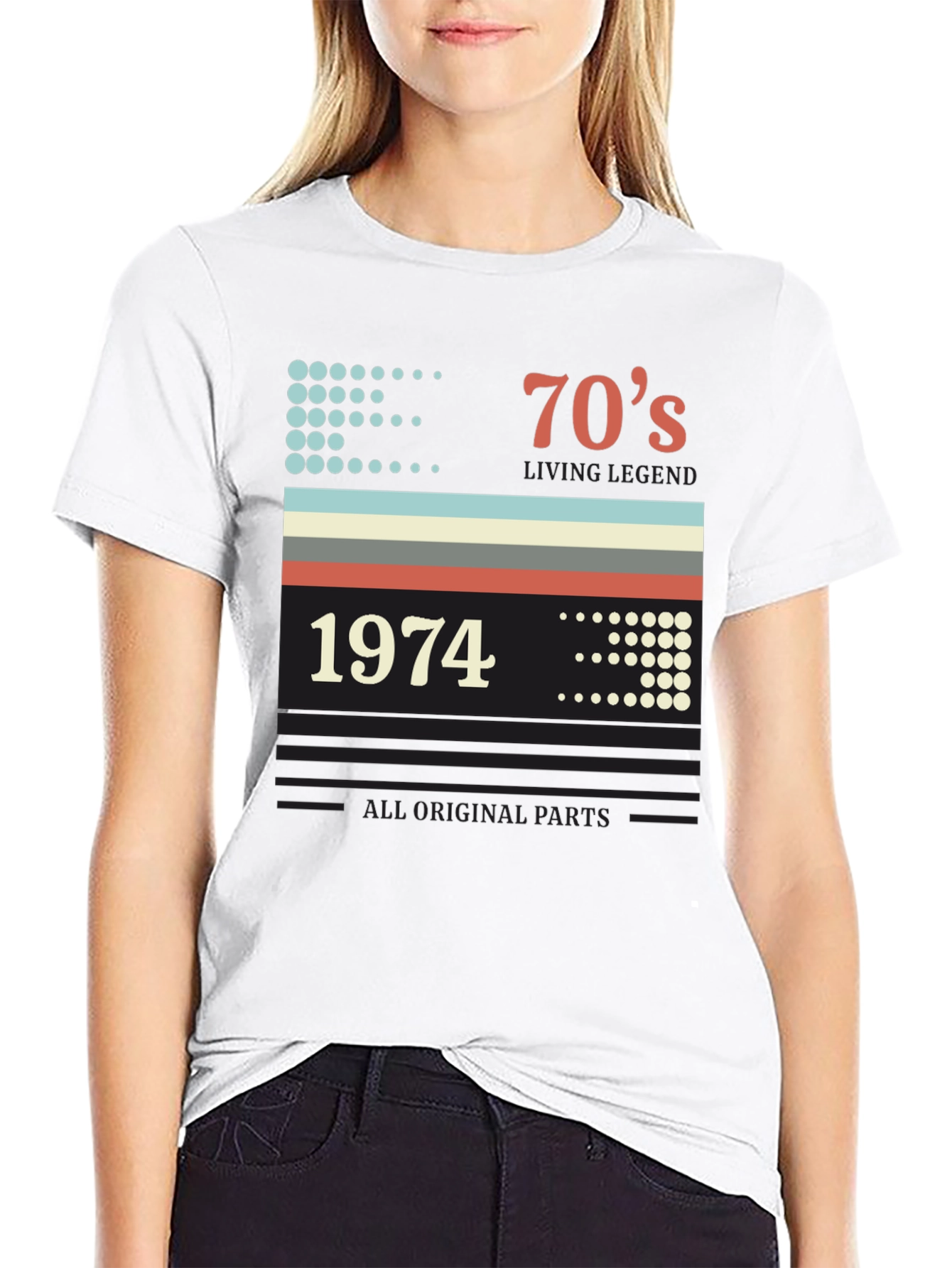 Retro 1974 Living Legend T-Shirt
