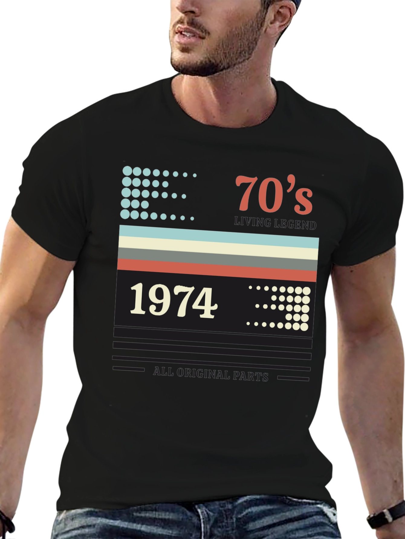 Retro 1974 Living Legend T-Shirt
