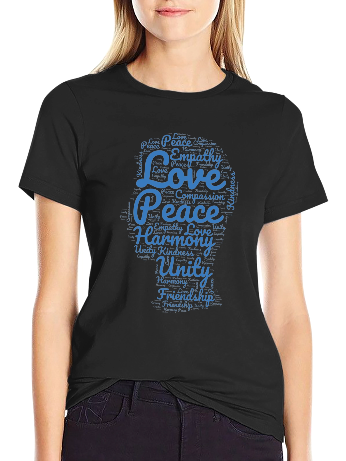 Love Peace Friendship Graphic T-Shirt