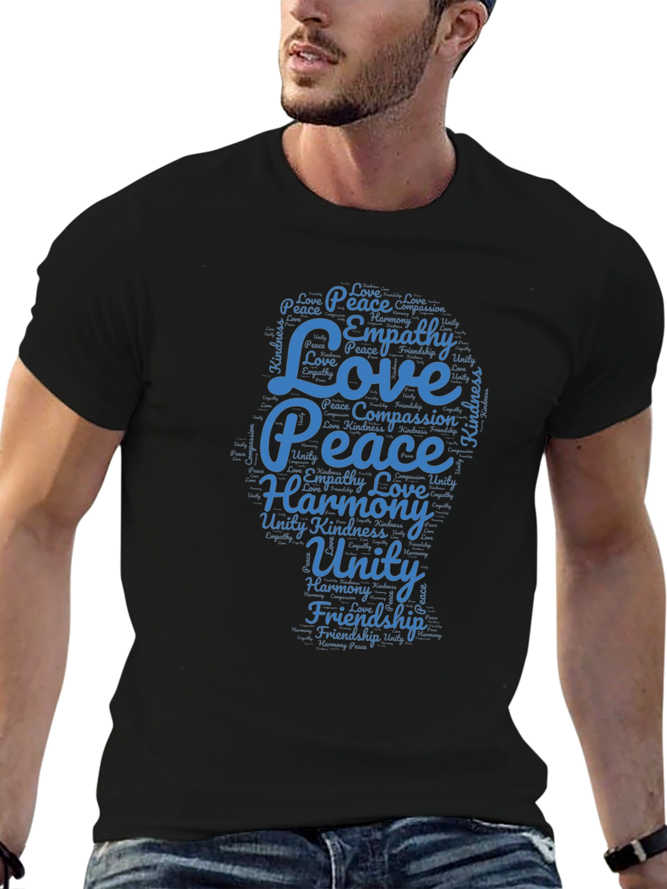 Love Peace Friendship Graphic T-Shirt