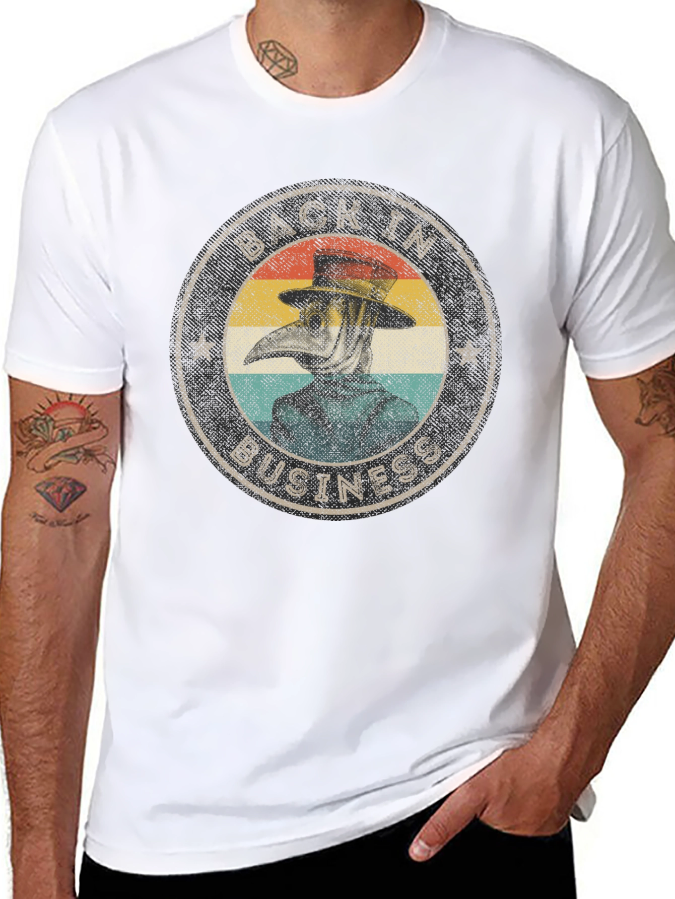 Back In Business Plague Doctor T-Shirt