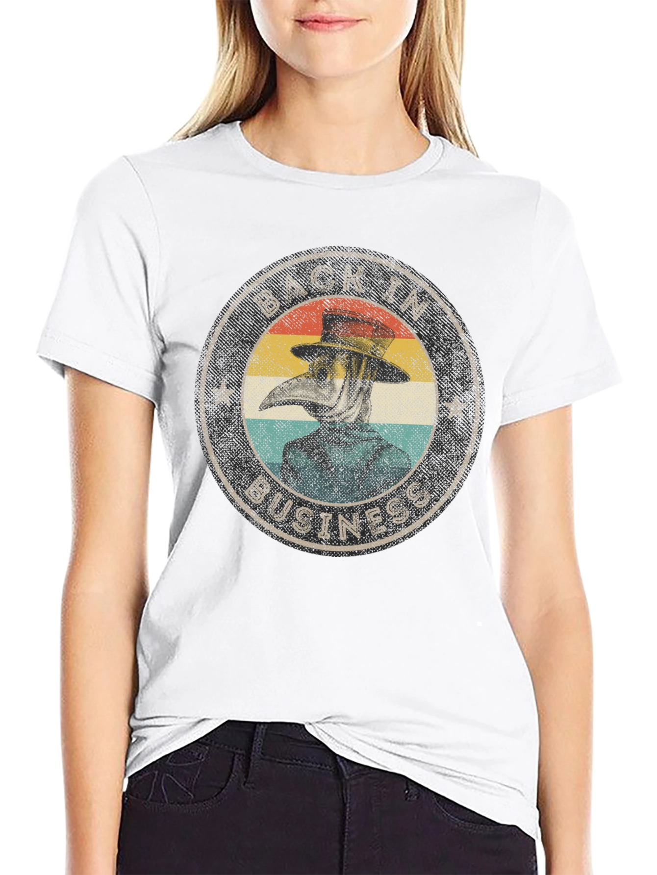 Back In Business Plague Doctor T-Shirt