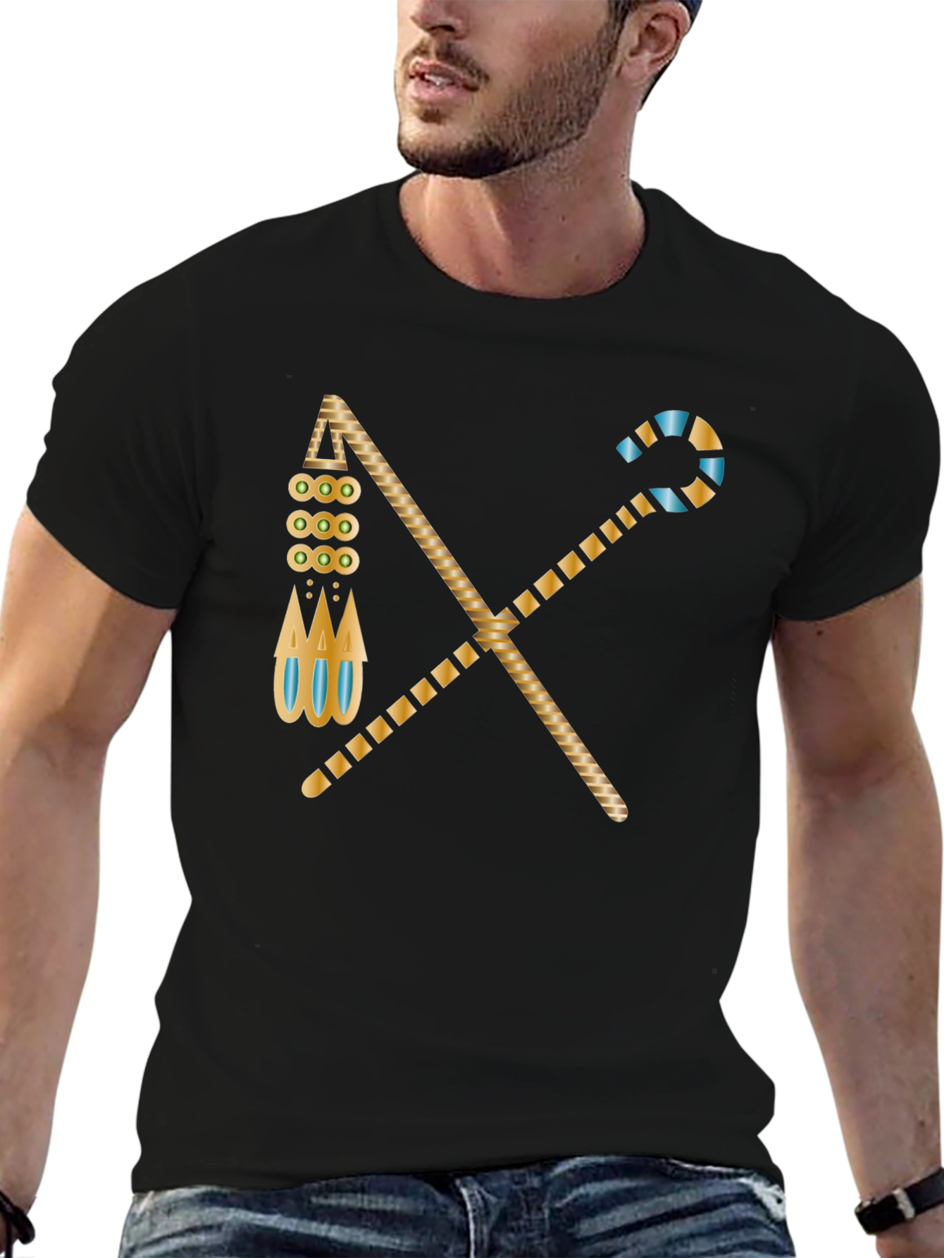 Egyptian Staff & Crook Graphic Tee