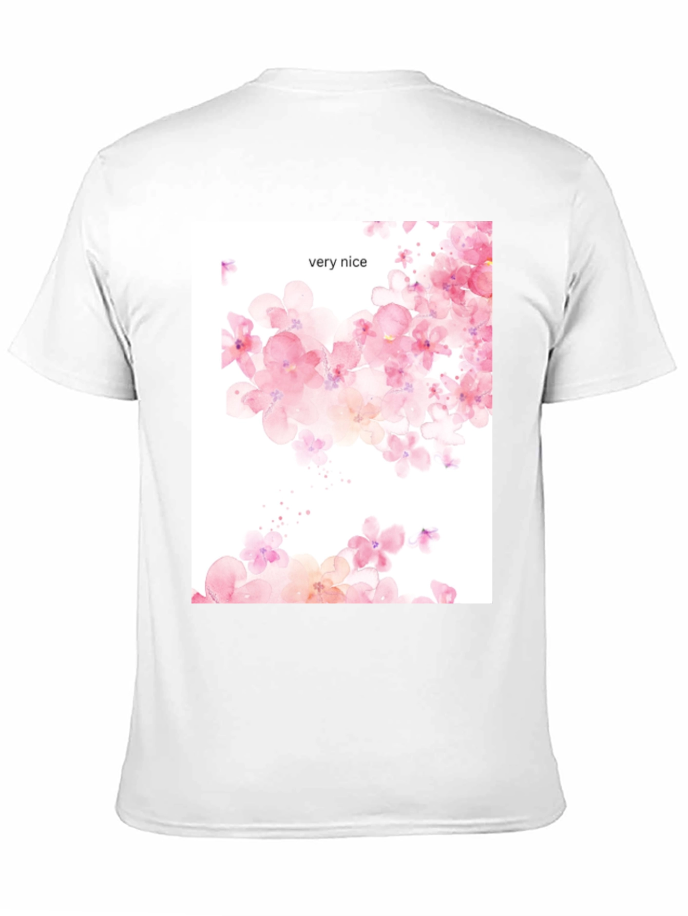 Floral Print Tee - Very Nice Design