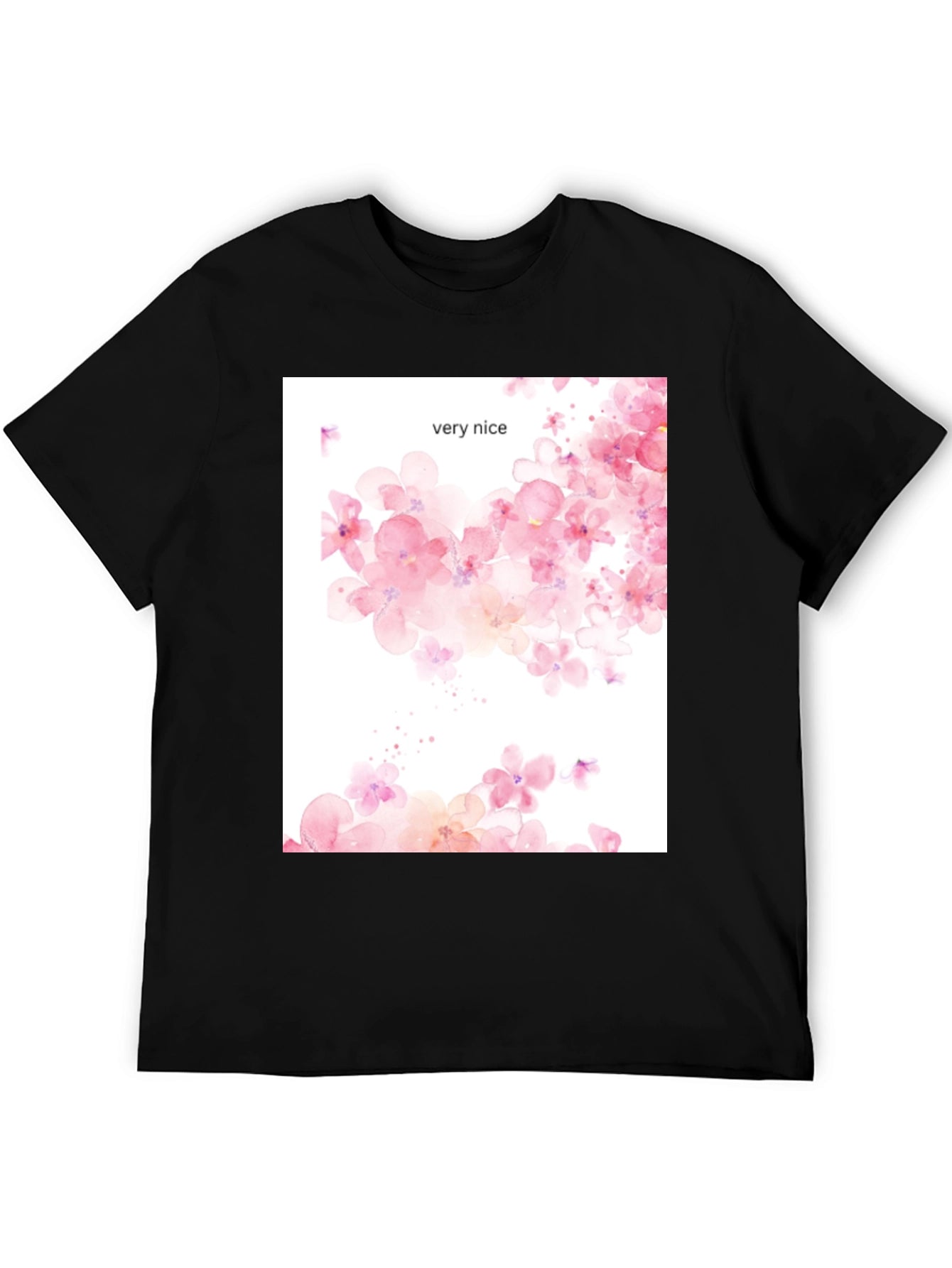 Floral Print Tee - Very Nice Design