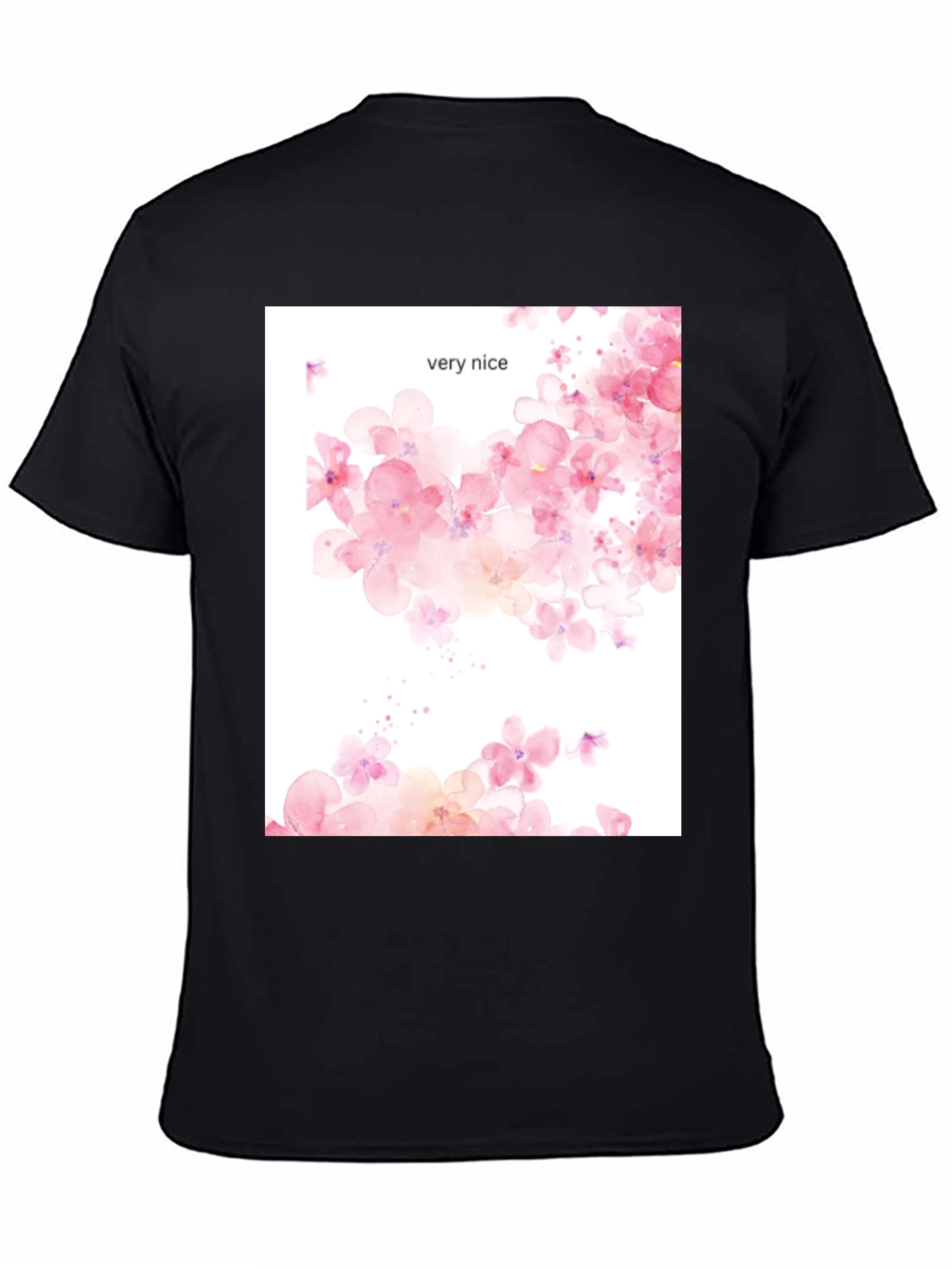 Floral Print Tee - Very Nice Design