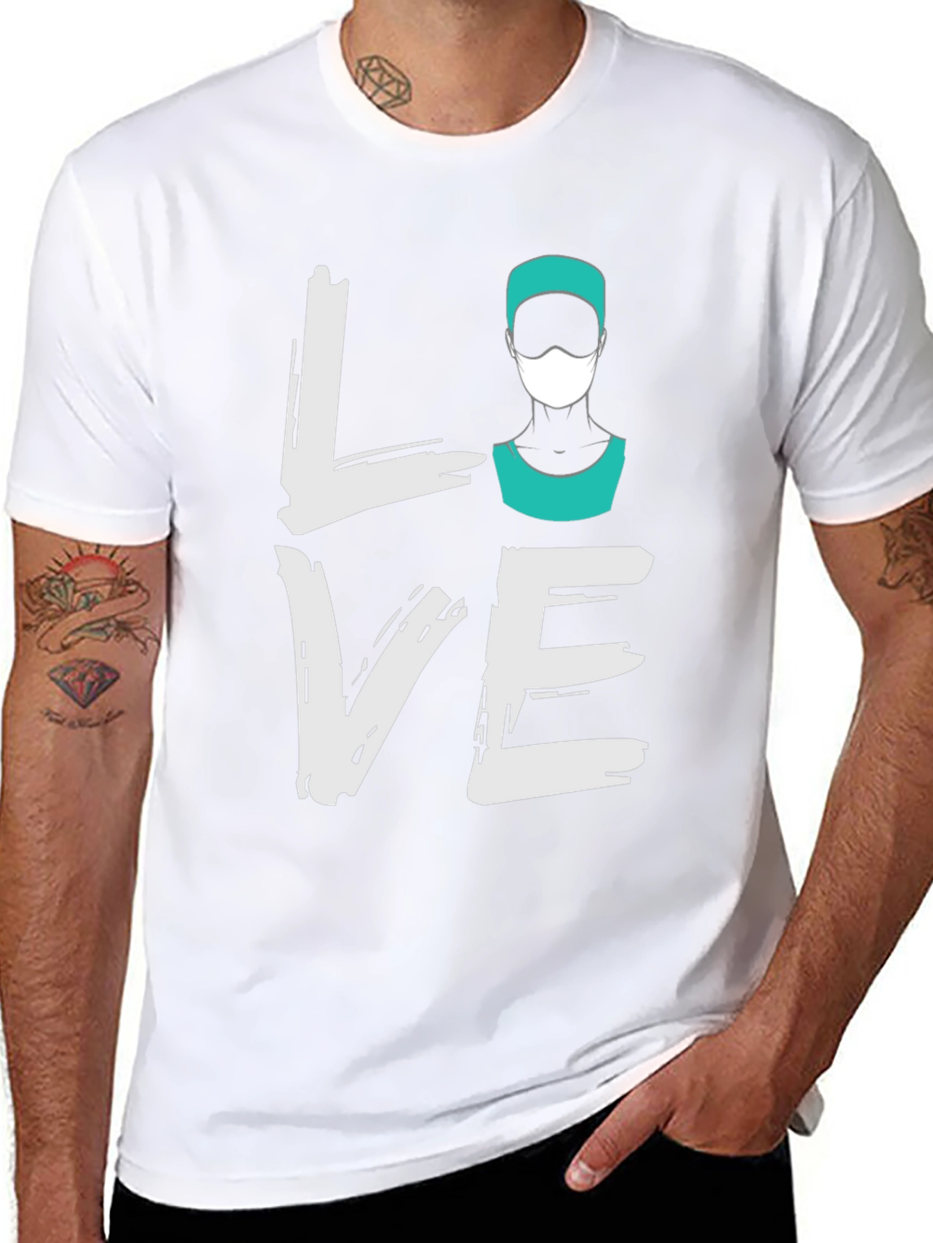 Love Healthcare T-Shirt - Medical Hero Appreciation