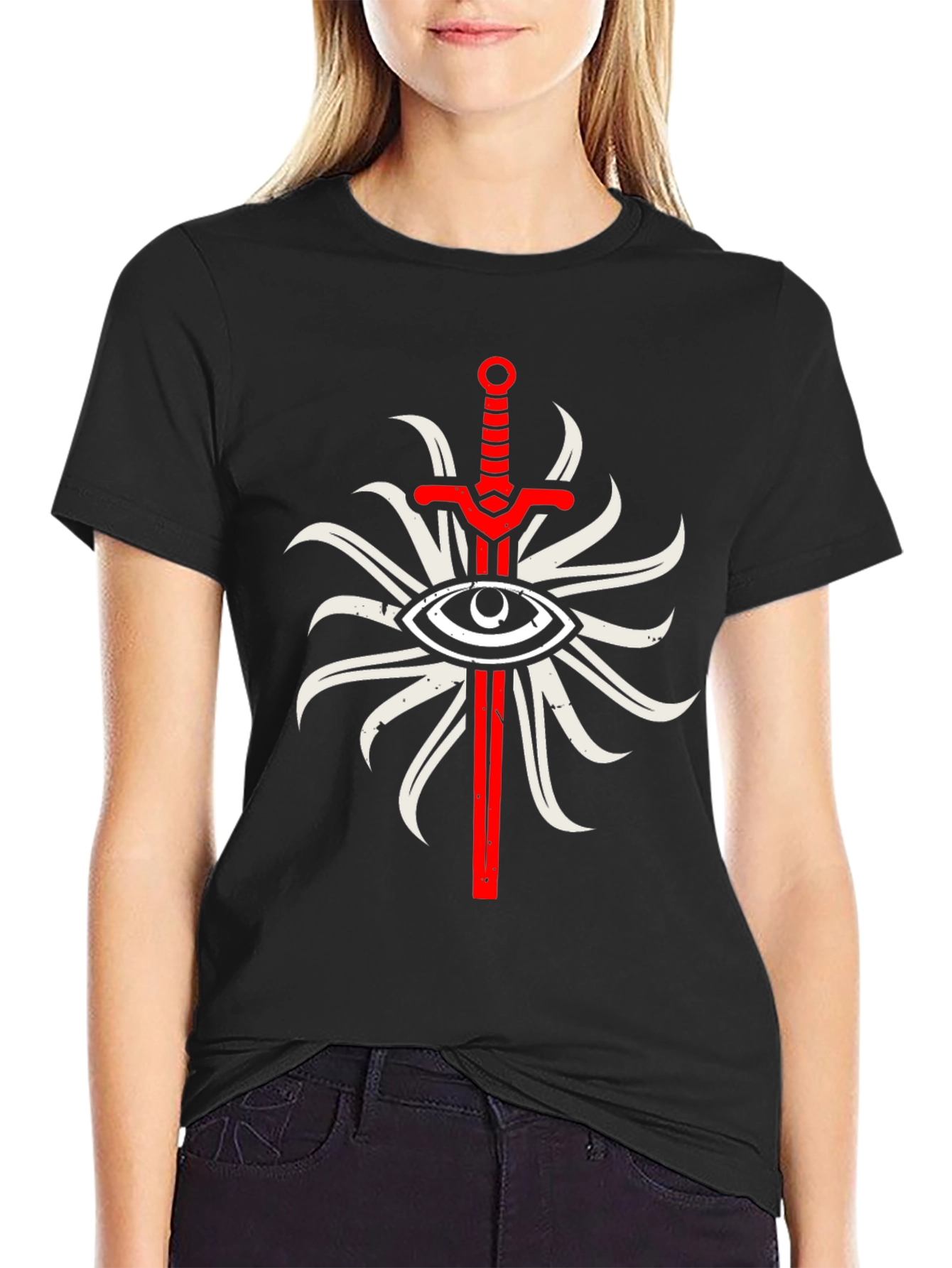 Eye & Sword Graphic T-Shirt