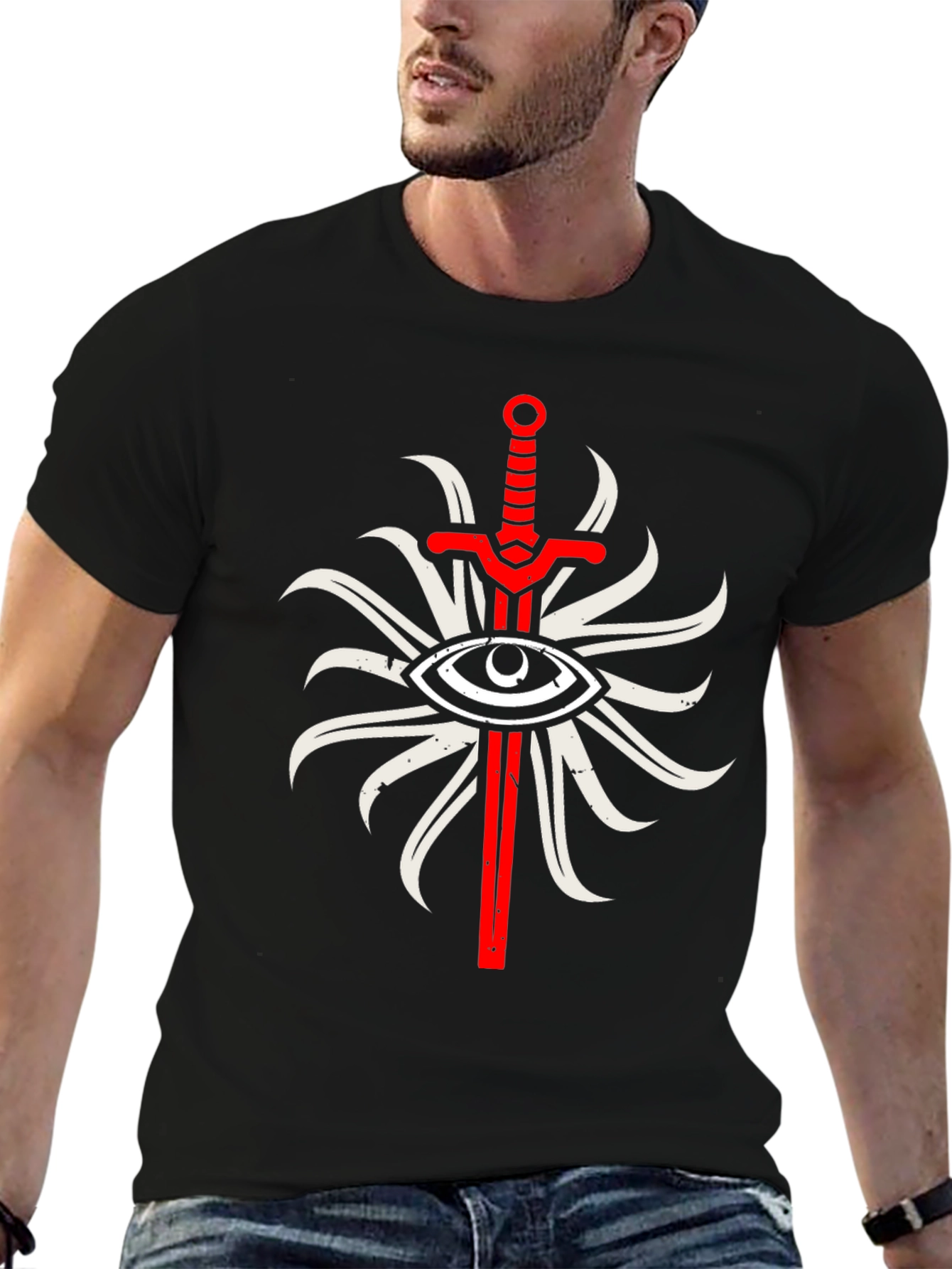 Eye & Sword Graphic T-Shirt