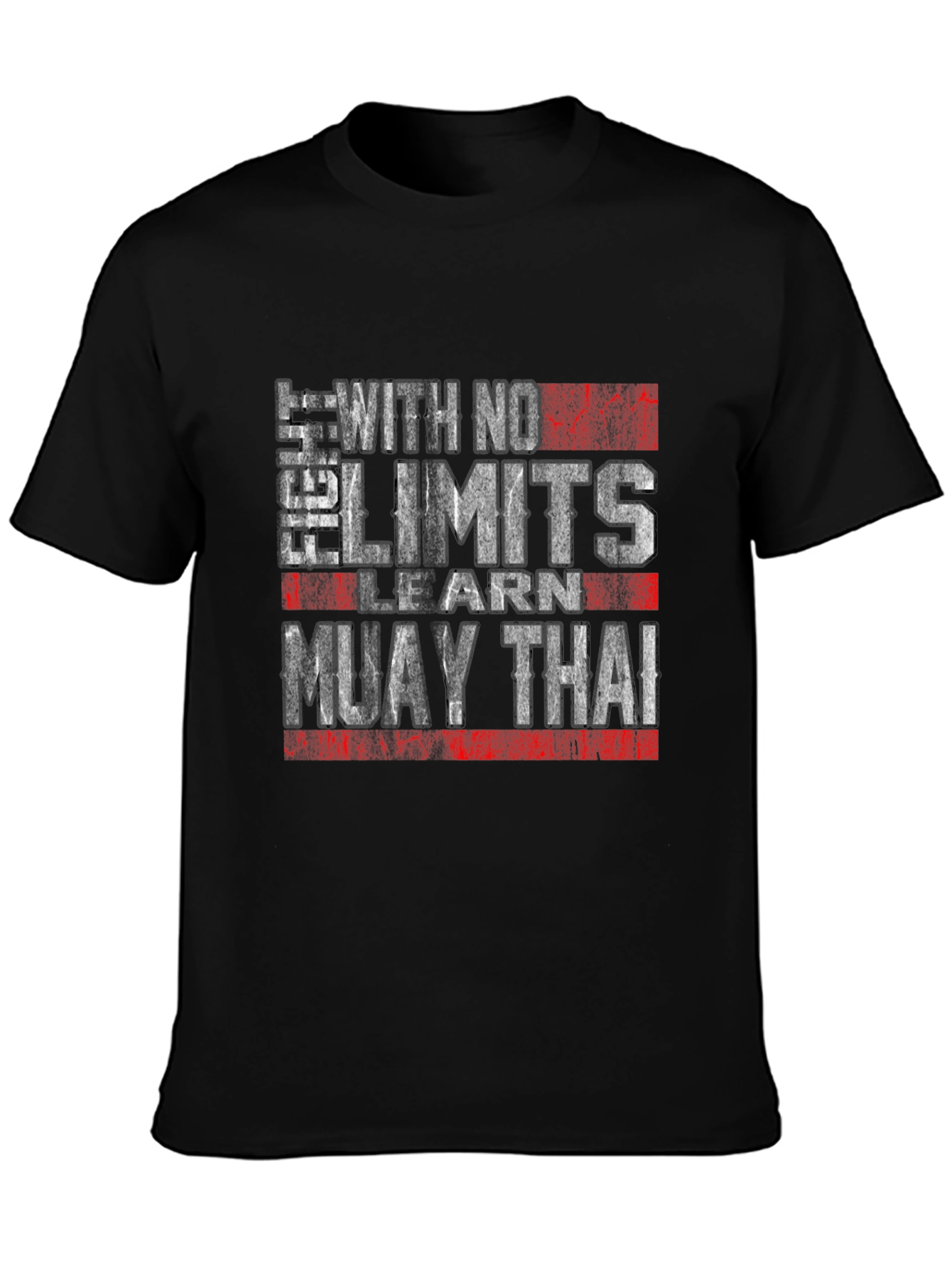 Muay Thai No Limits T-Shirt MMA Fighter Training
